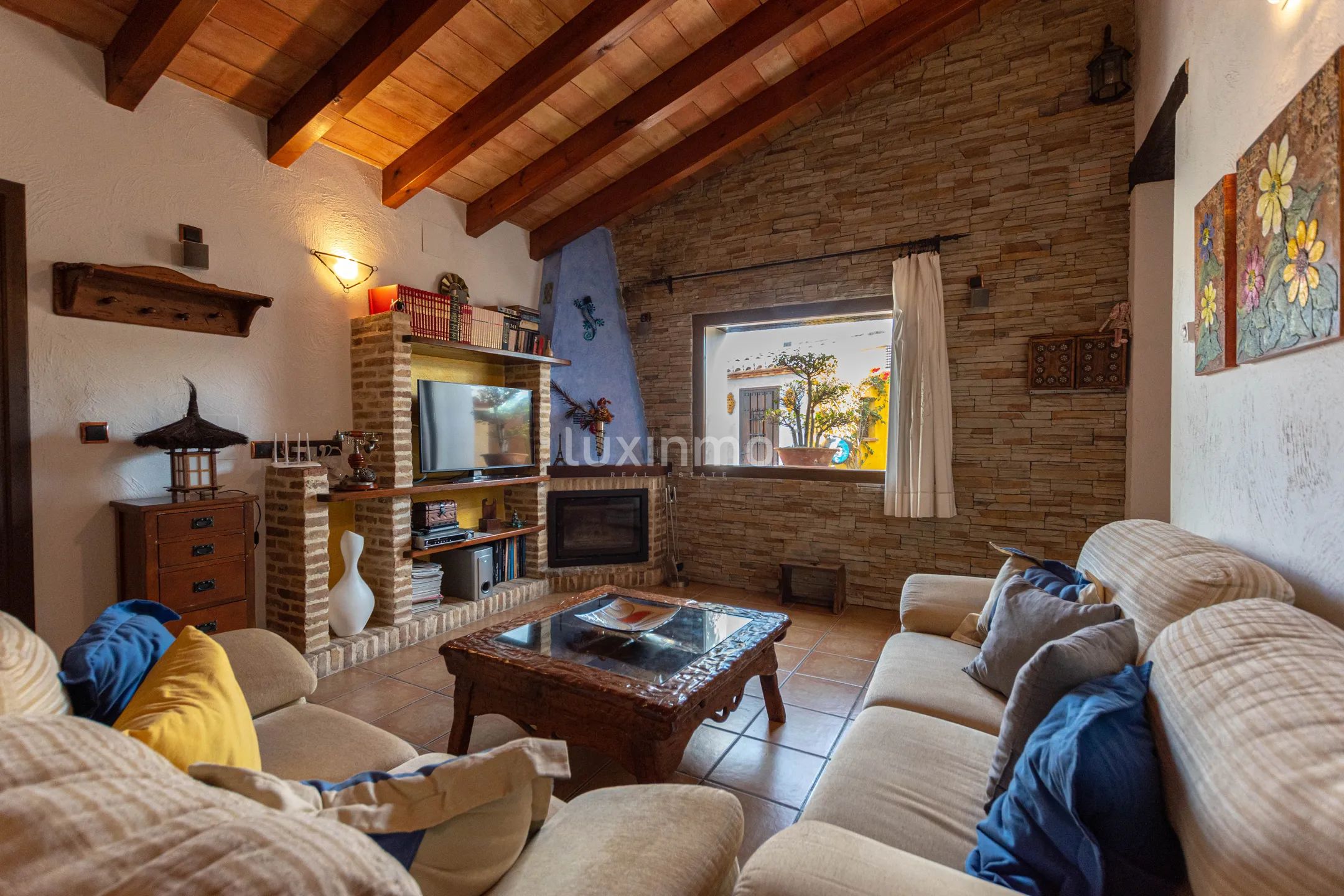Rustic house with mountain views for rent in Pedramala Benissa — photo 12