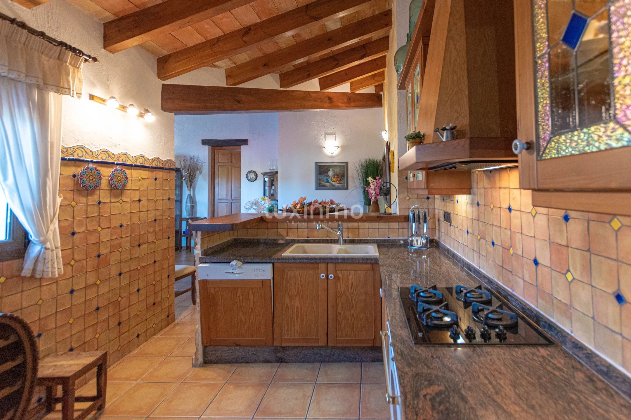 Rustikt hus med fjellutsikt til leie i Pedramala, Benissa — photo 9