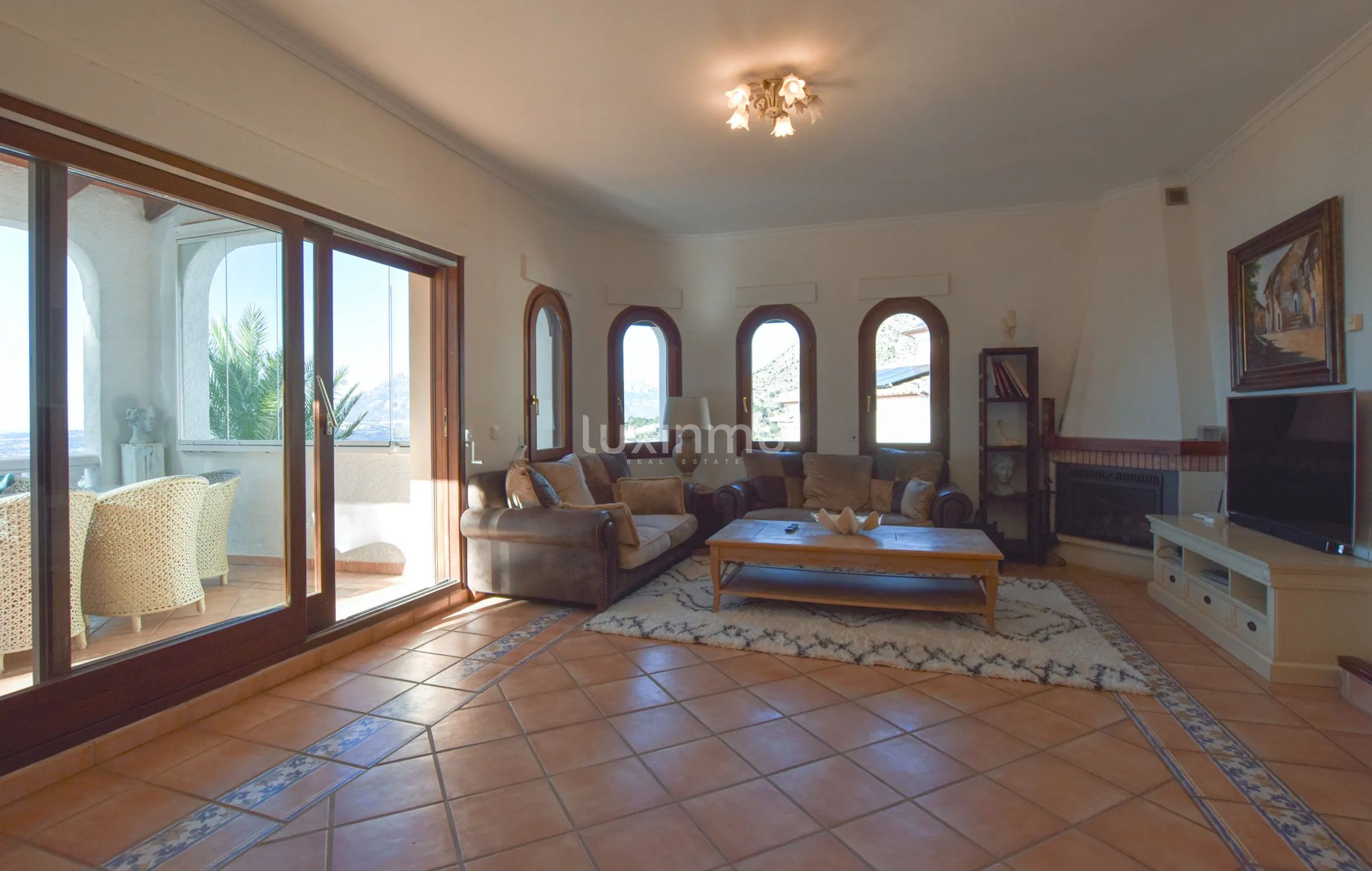 Villa with open sea views for rent in Altea Hills — photo 12
