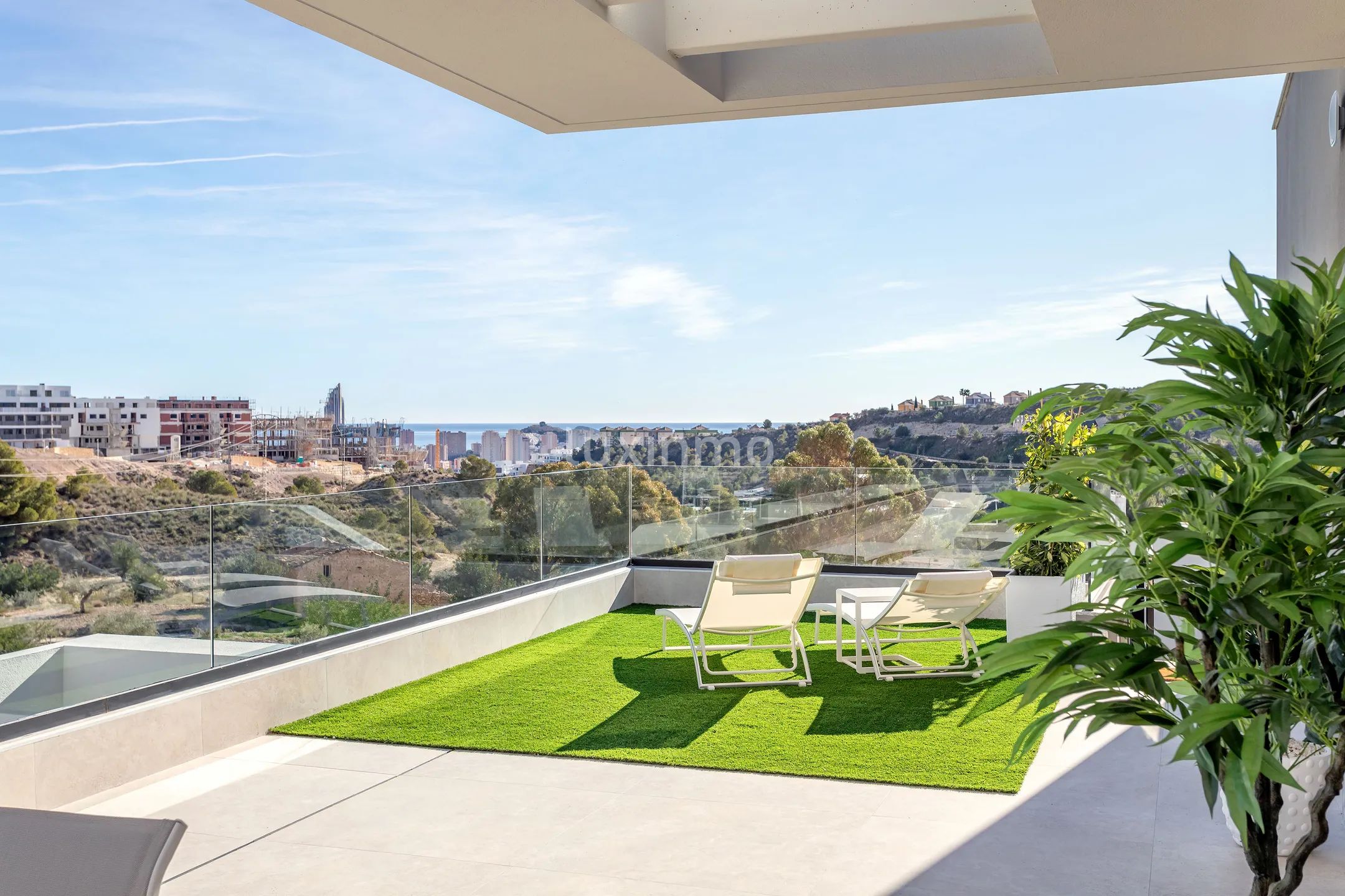 New build penthouse for sale with sea views in Finestrat — photo 6