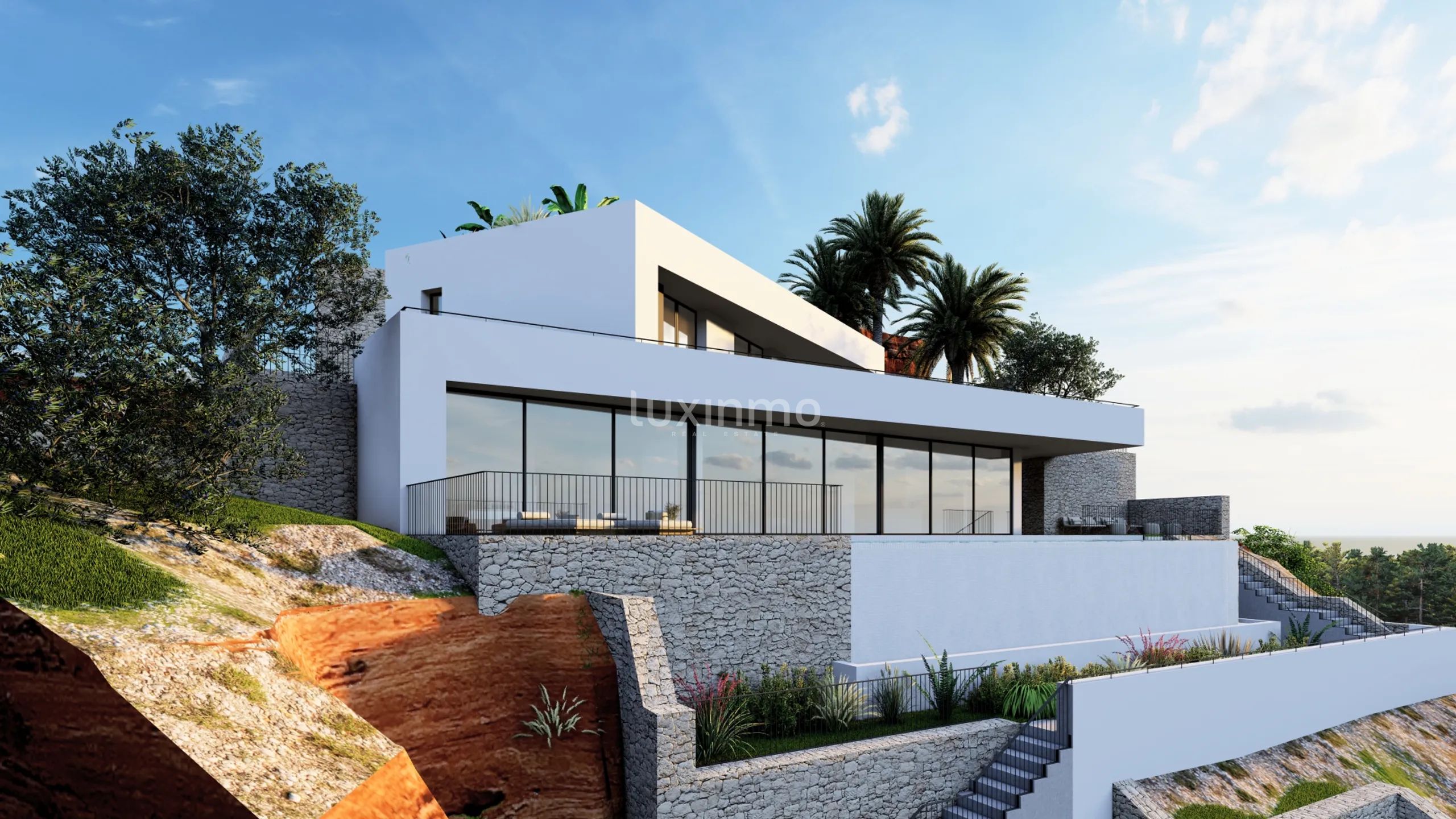 Fantastiskt fristående hus med 4 sovrum och utsikt över havet och bergen i Altea — photo 1