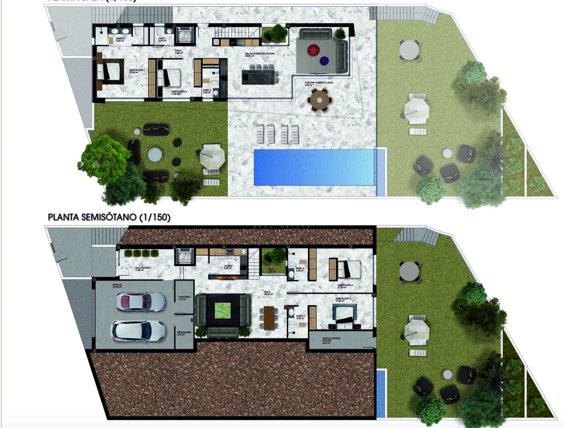 Modern Villa in Balcón de Finestrat — Floor Plan 1