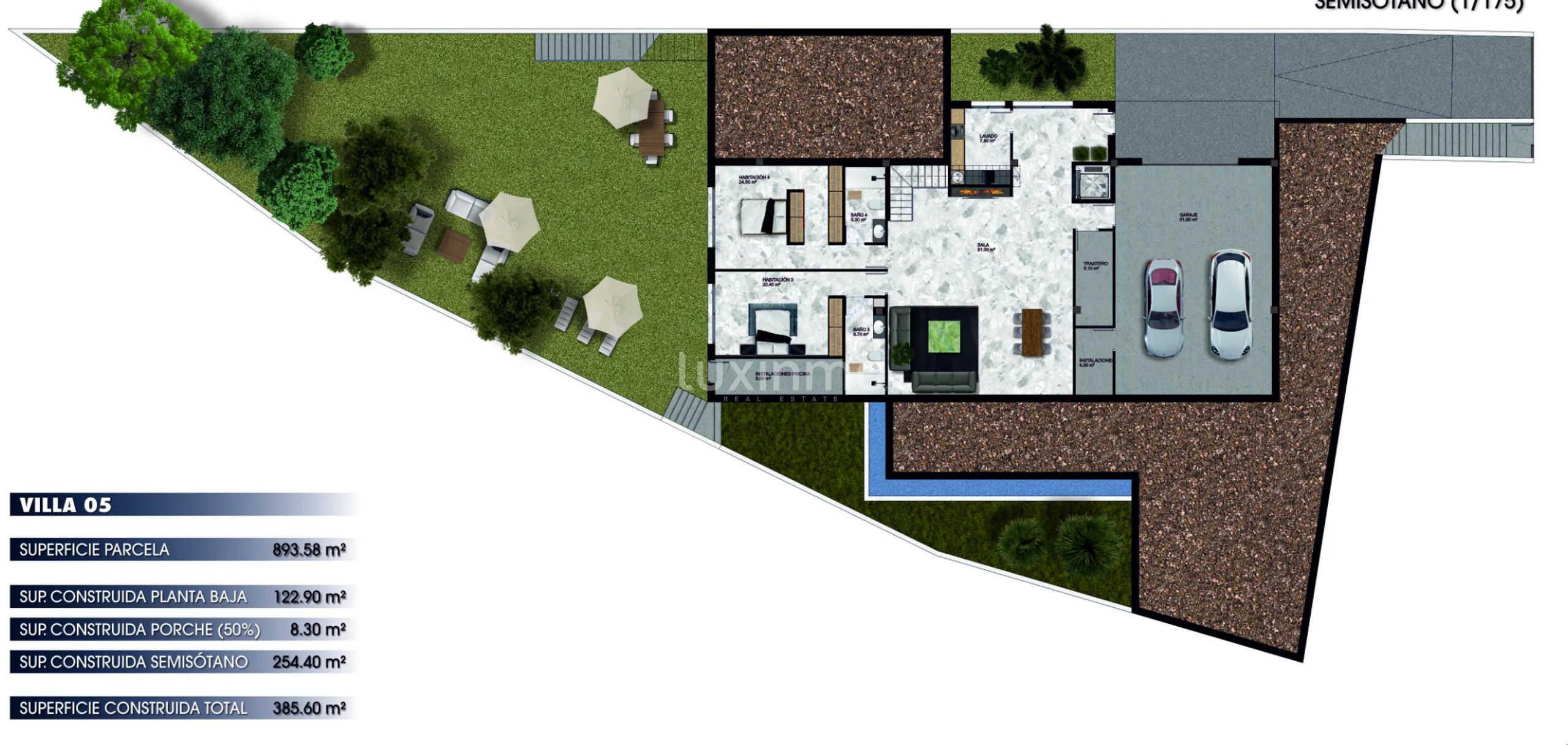 Modern Villa in Balcón de Finestrat — Floor Plan 2
