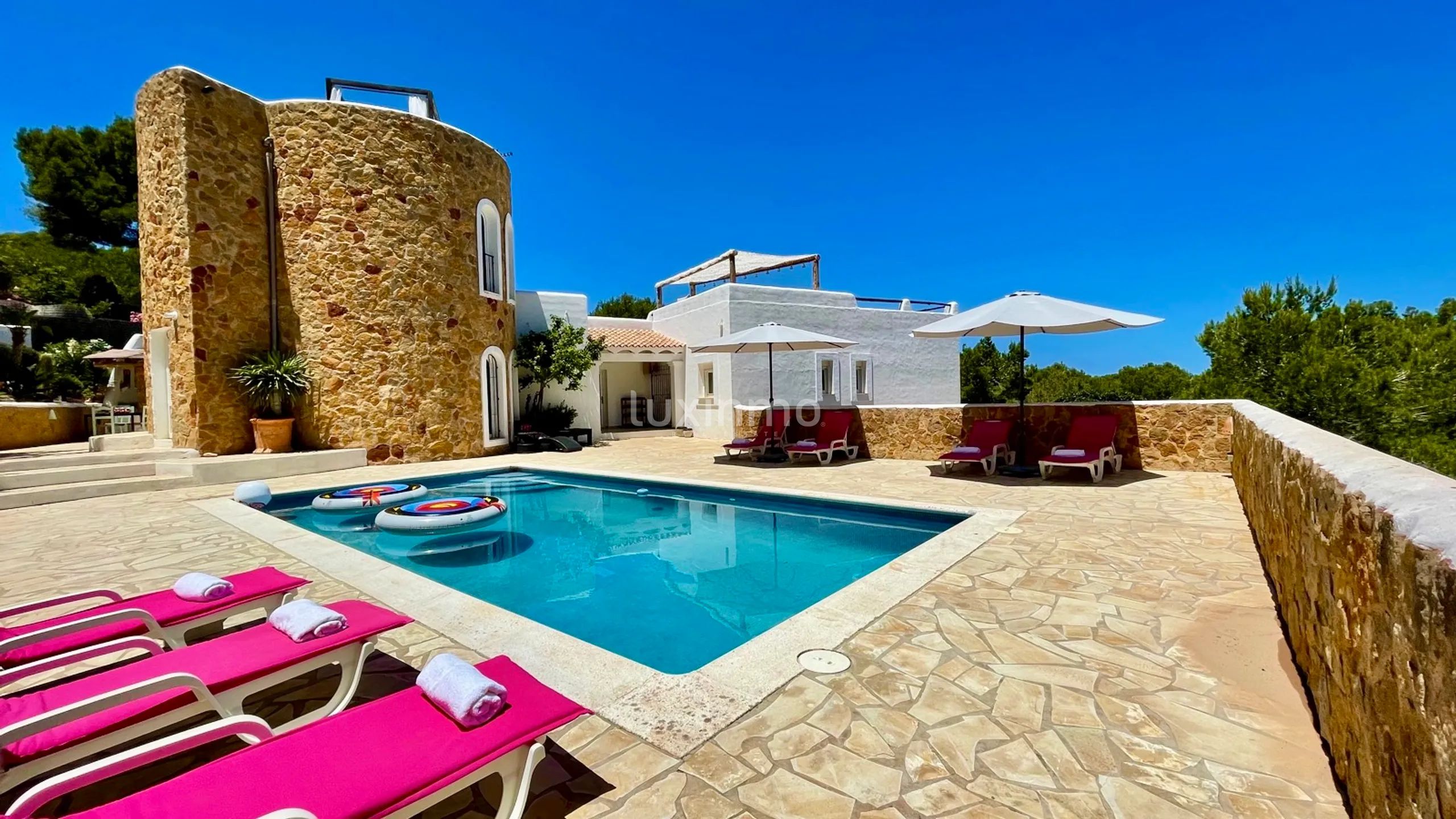 Mediterranean Villa with Sea View in Cala Bassa, Ibiza