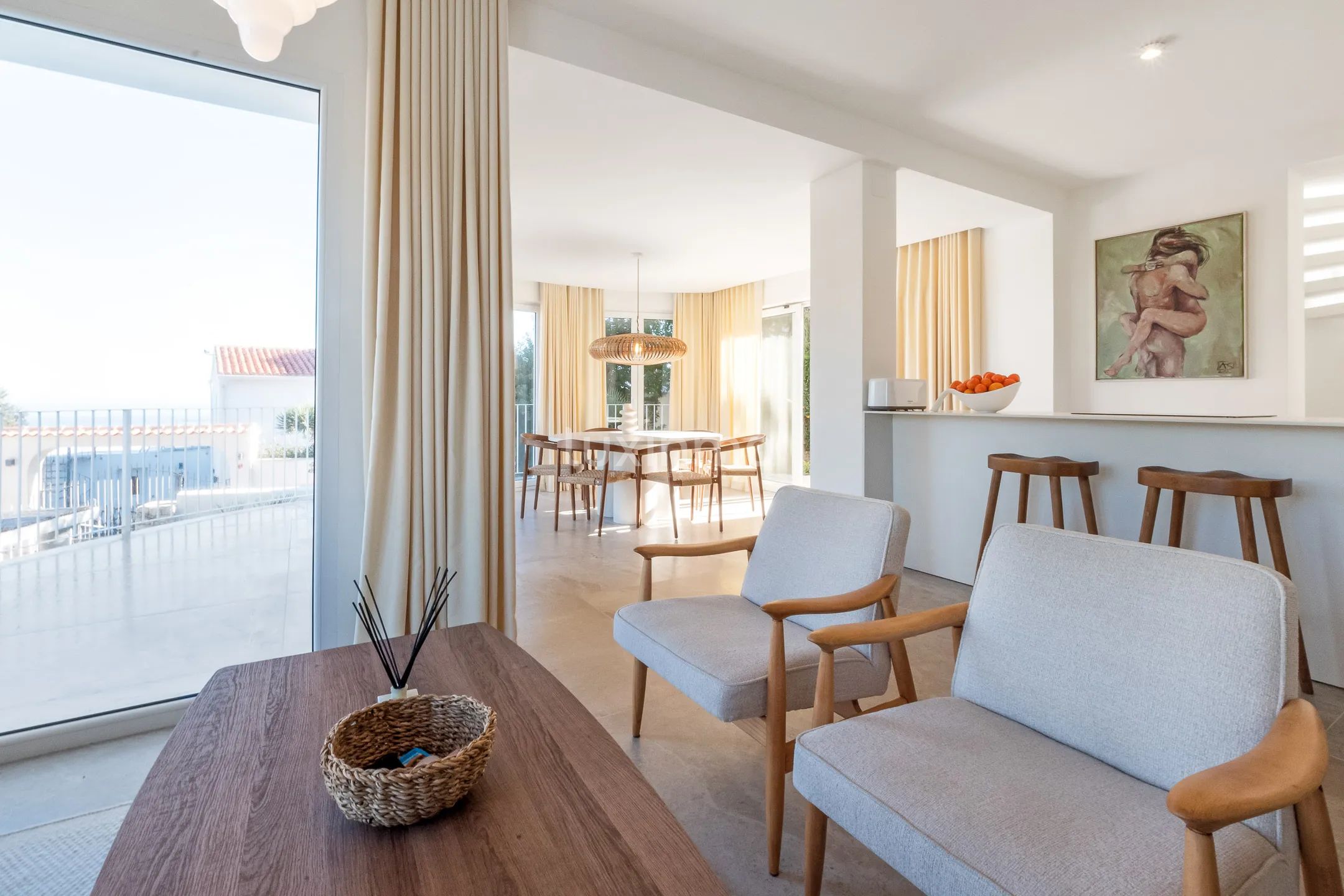 Lyxig villa i Ibiza-stil med havsutsikt i Cabo la Nao, Jávea — photo 5