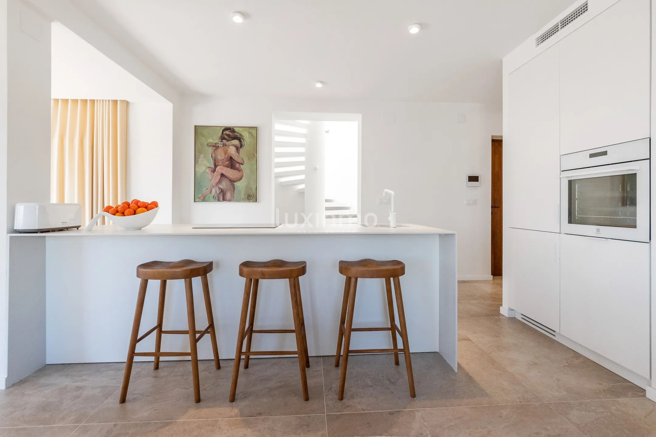 Lyxig villa i Ibiza-stil med havsutsikt i Cabo la Nao, Jávea — photo 4