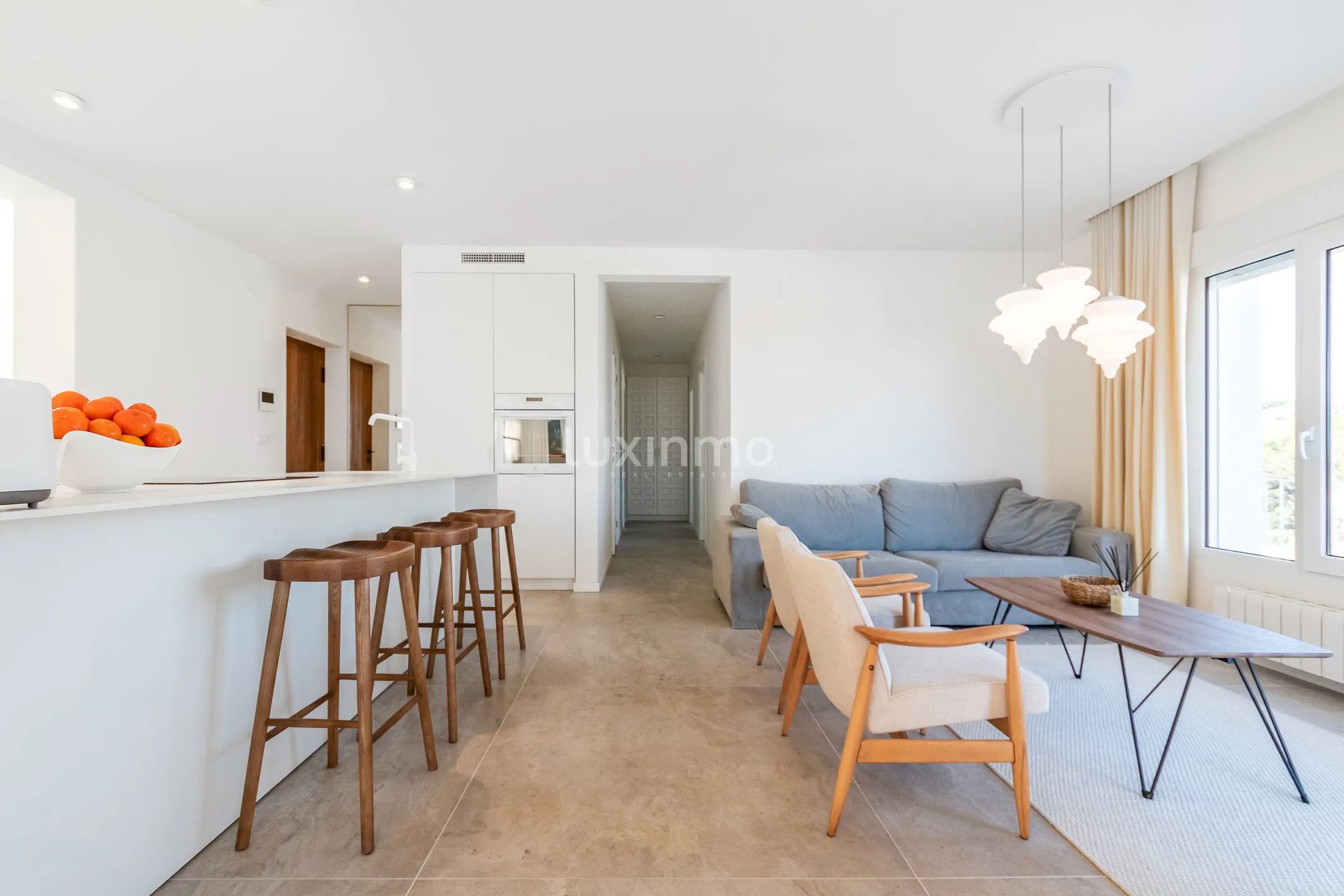 Lyxig villa i Ibiza-stil med havsutsikt i Cabo la Nao, Jávea — photo 2