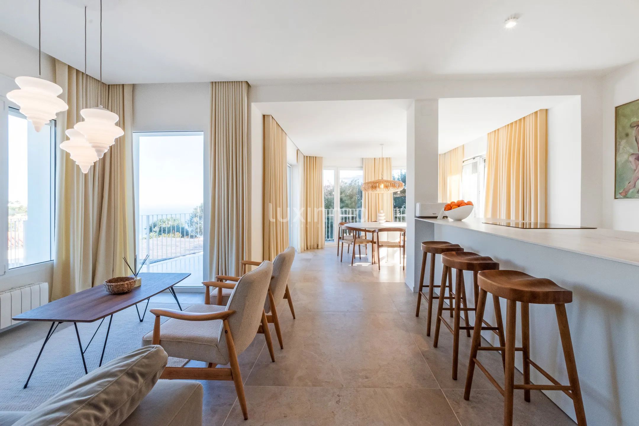 Lyxig villa i Ibiza-stil med havsutsikt i Cabo la Nao, Jávea — photo 3