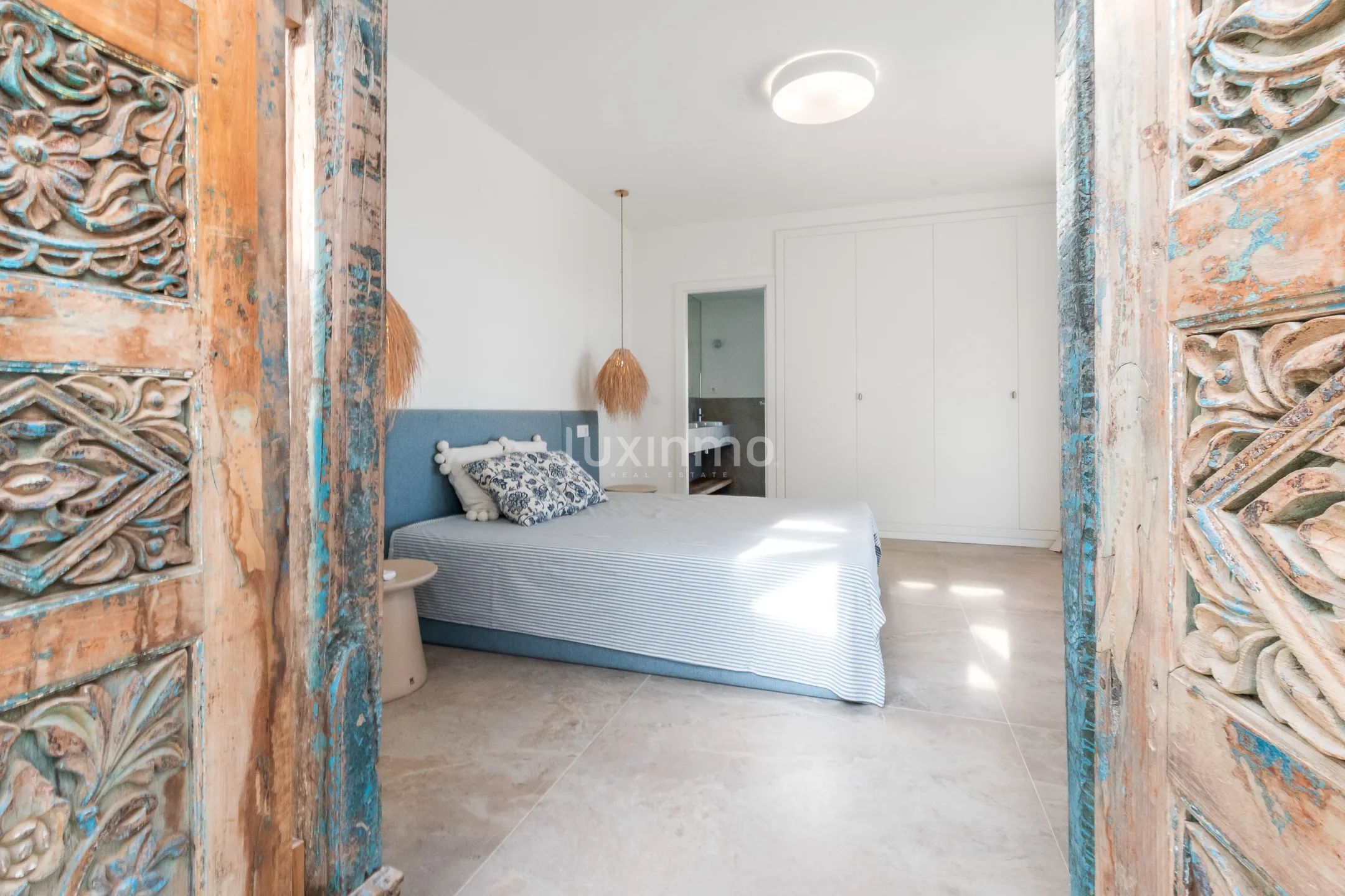 Lyxig villa i Ibiza-stil med havsutsikt i Cabo la Nao, Jávea — photo 10