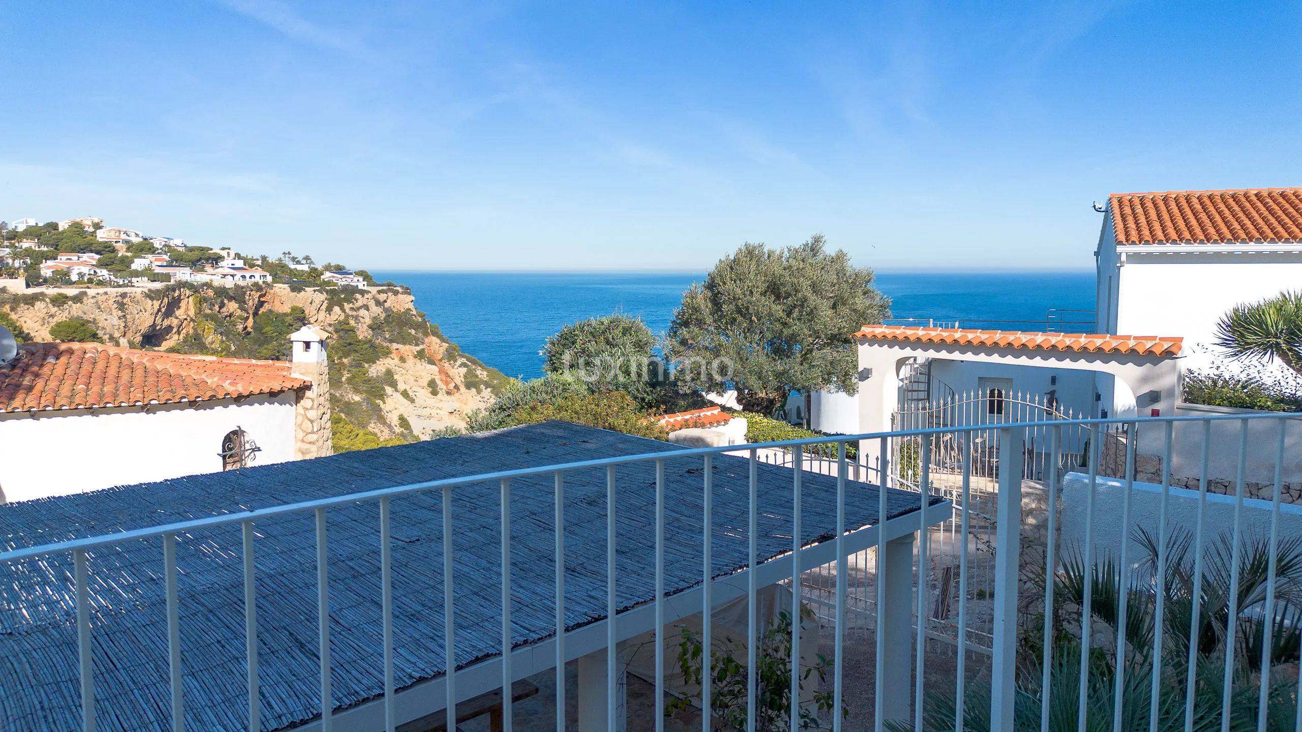 Lyxig villa i Ibiza-stil med havsutsikt i Cabo la Nao, Jávea — photo 17