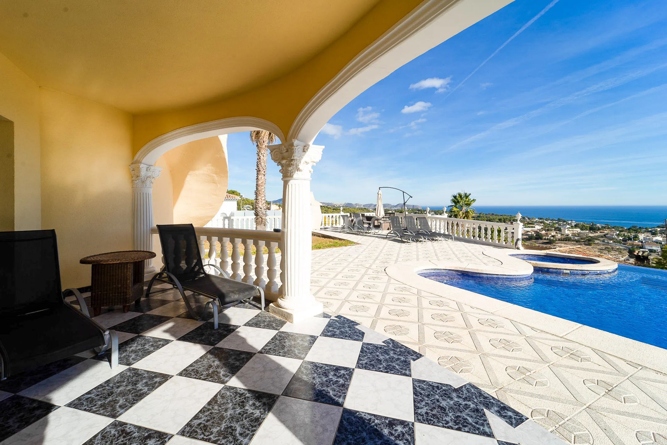 Stunning mediterranean style villa with sea views in Calpe — photo 30