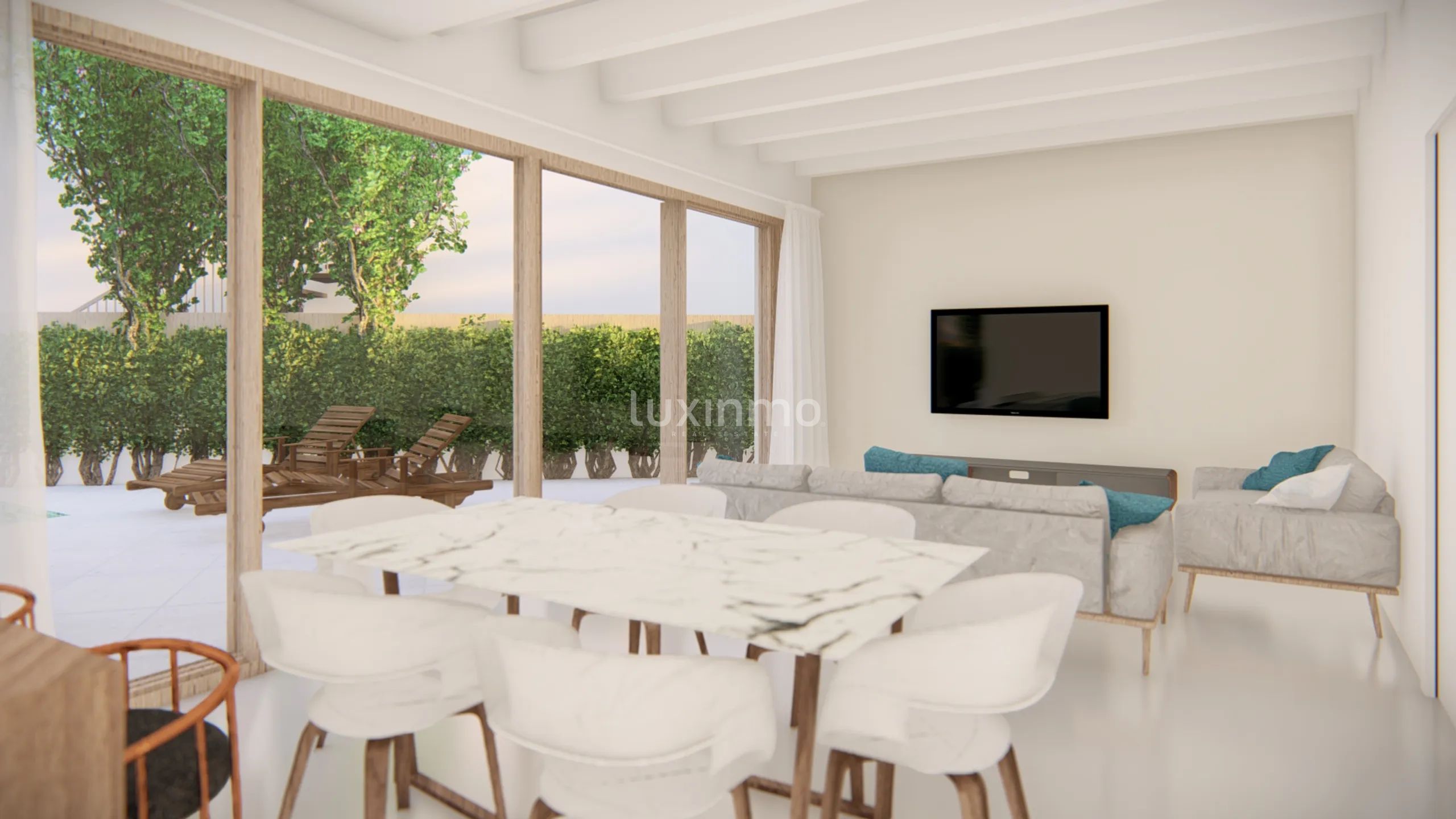 Impresionante villa de nueva construcción de estilo ibicenco en San Miguel de Salinas — photo 3