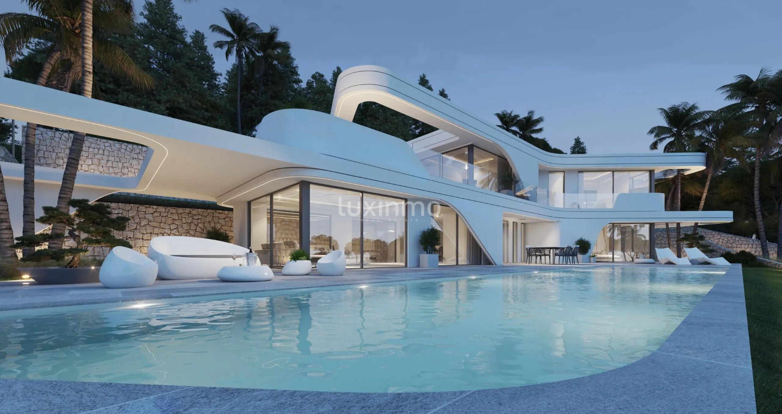 Impresionante villa moderna con vistas al mar en Javea — photo 2