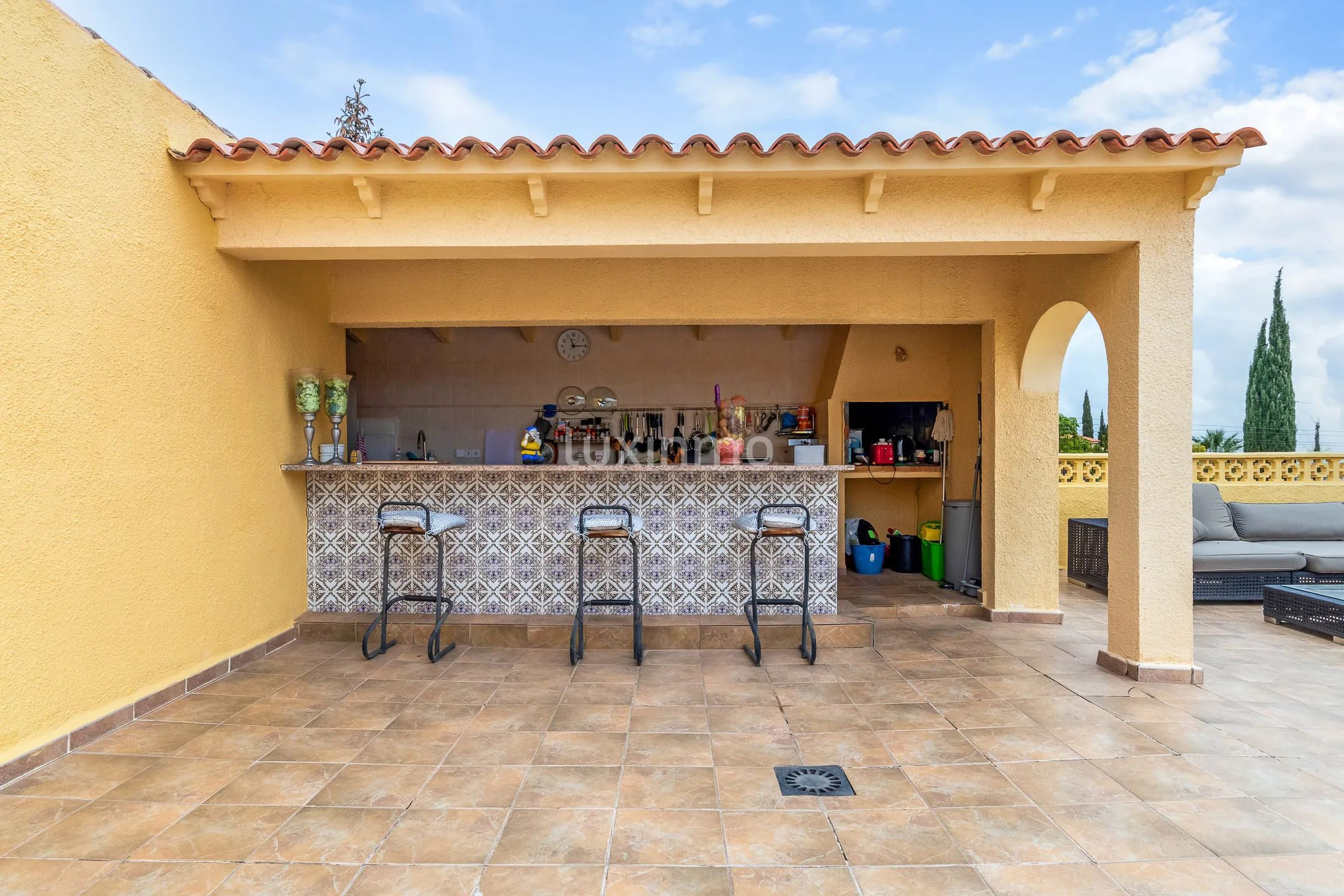 Villa méditerranéenne à vendre avec vue sur la mer à Alfas del Pi — photo 5