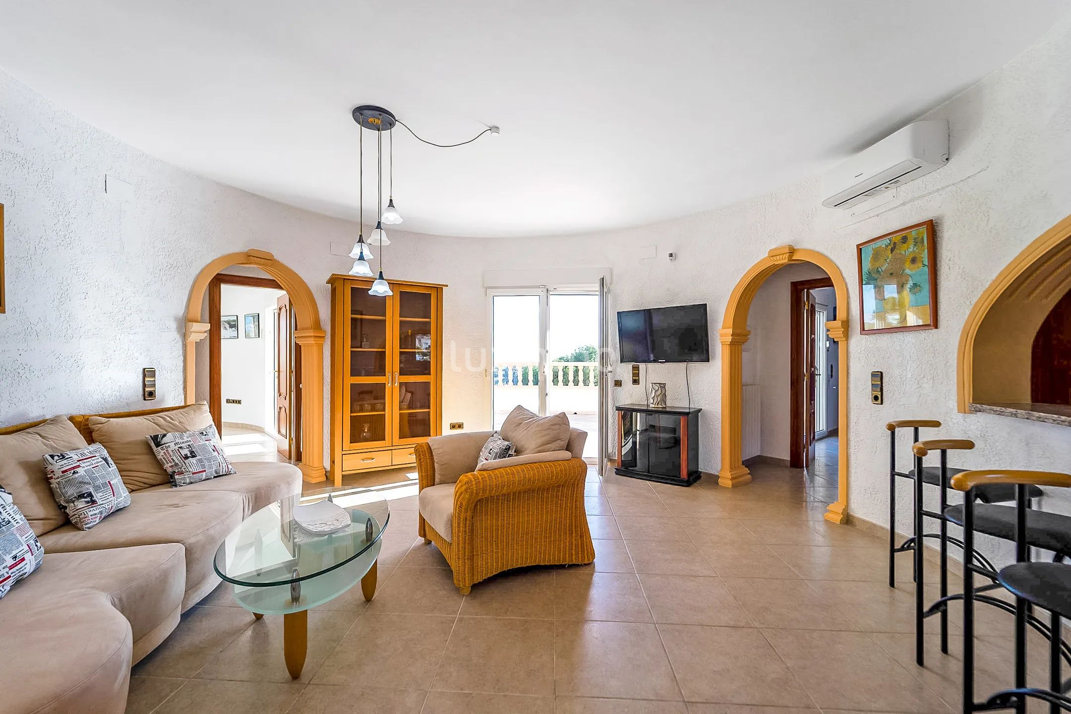 Impresionante villa mediterránea con vistas al mar en Calpe — photo 4