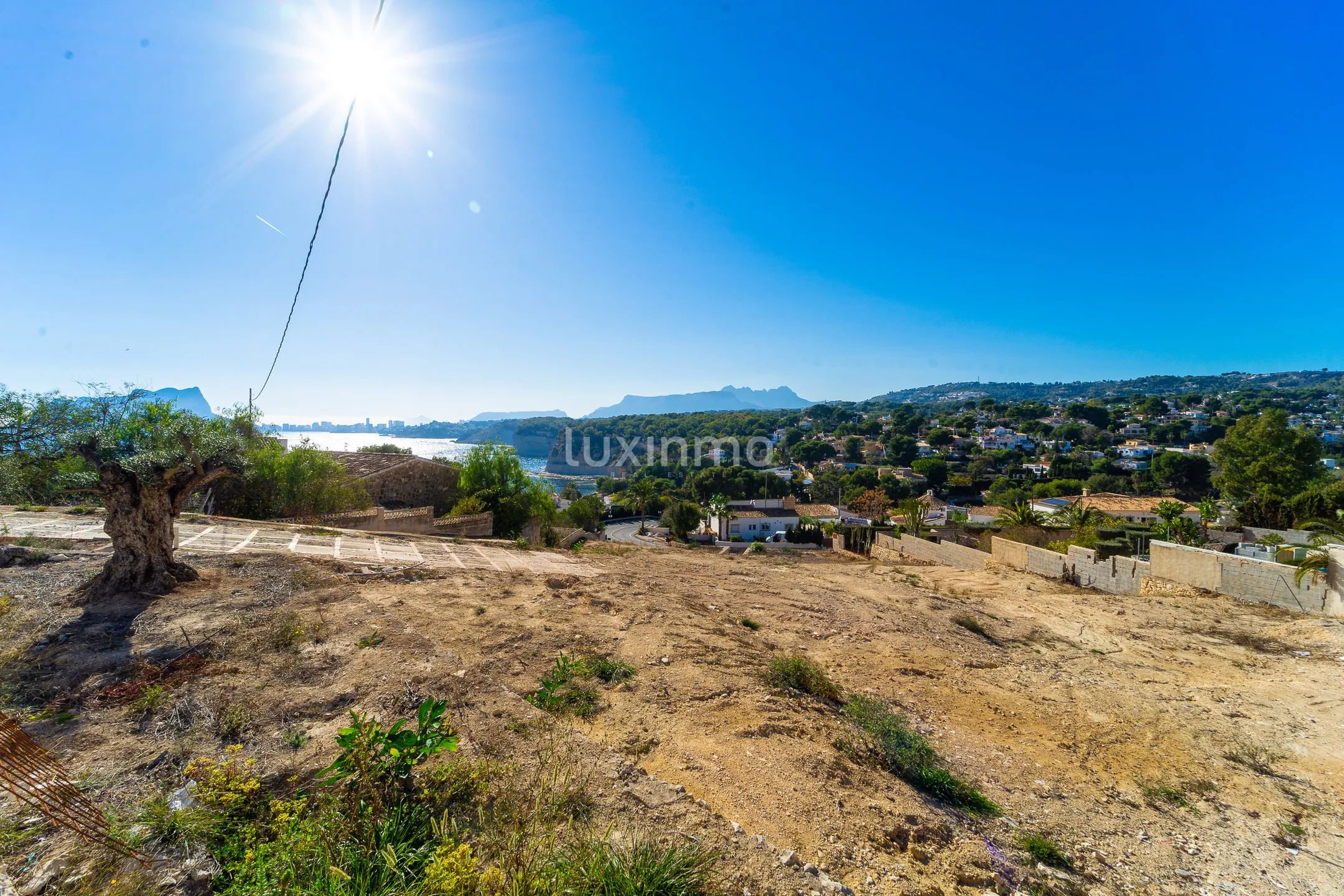 Stunning sea view buildable plot in Moraira — photo 3