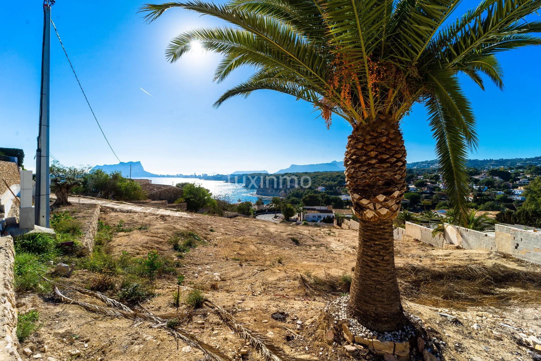 Stunning sea view buildable plot in Moraira — photo 2