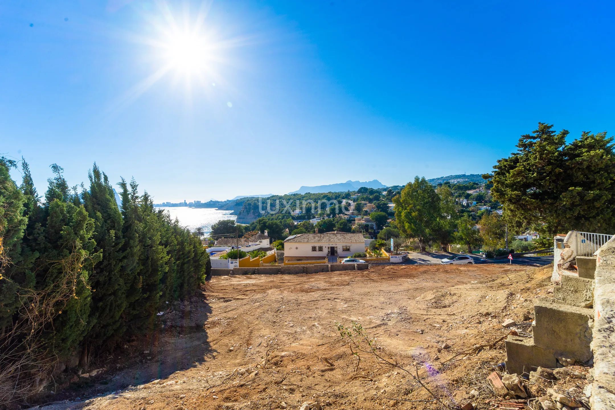 Stunning sea view buildable plot in Moraira for sale — photo 2