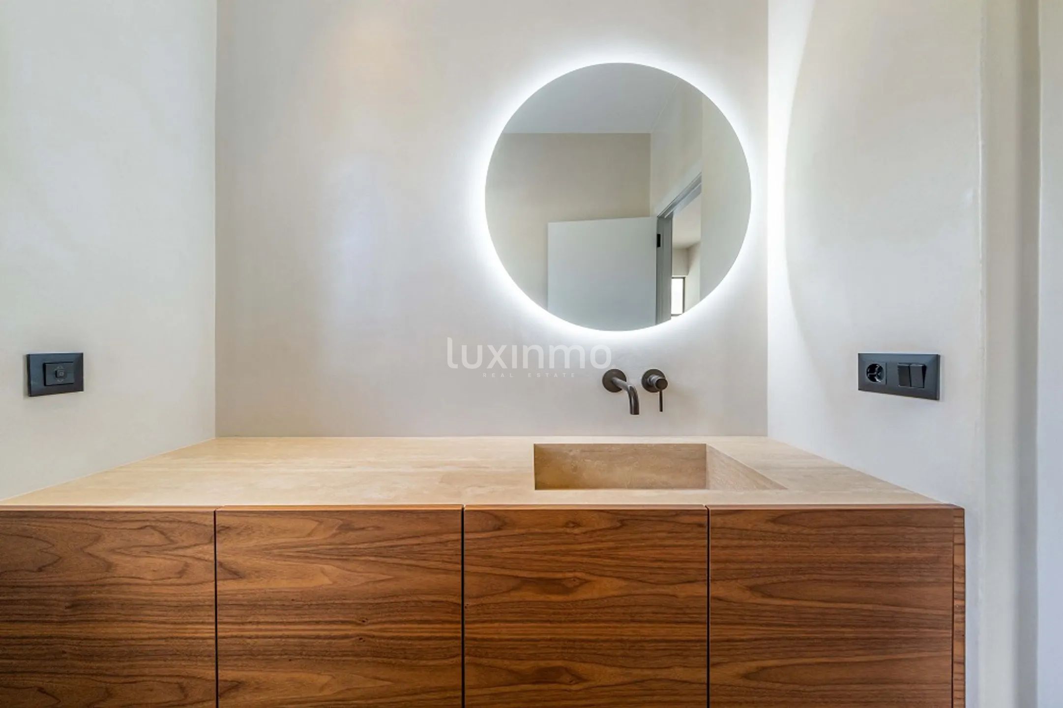 Maison neuve de style ibiza avec vue sur la mer à La Fustera, Benissa — photo 19