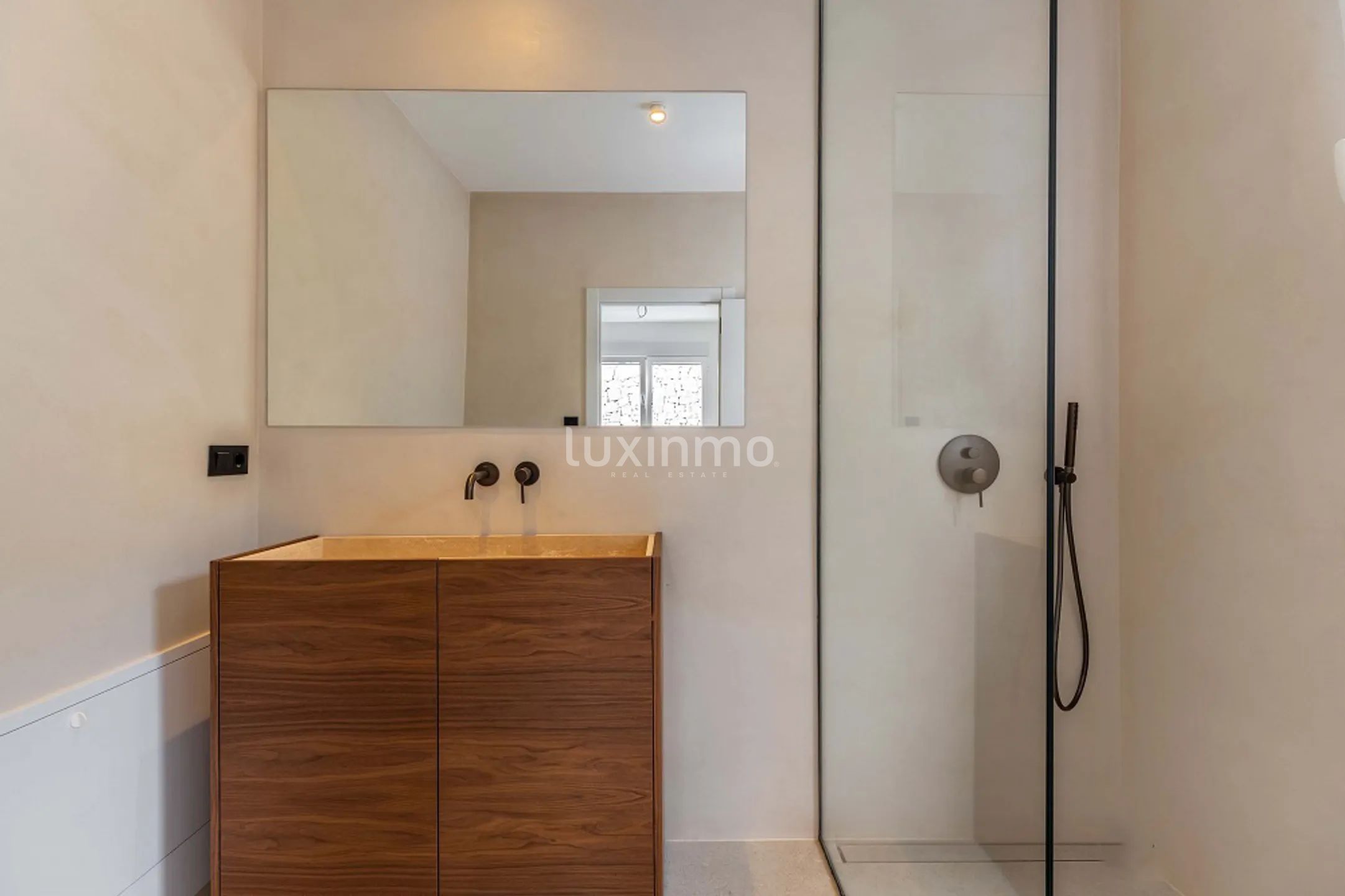 Maison neuve de style ibiza avec vue sur la mer à La Fustera, Benissa — photo 22