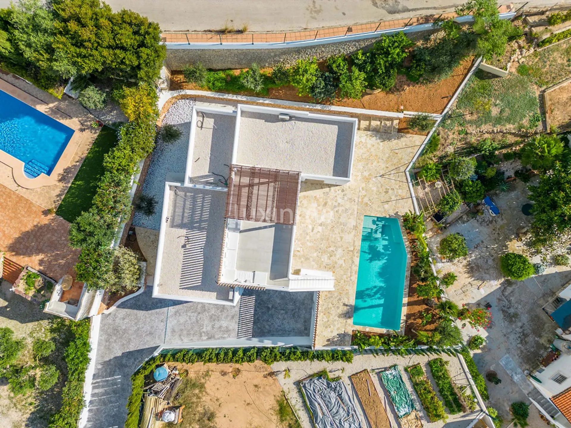 Maison neuve de style ibiza avec vue sur la mer à La Fustera, Benissa — photo 53