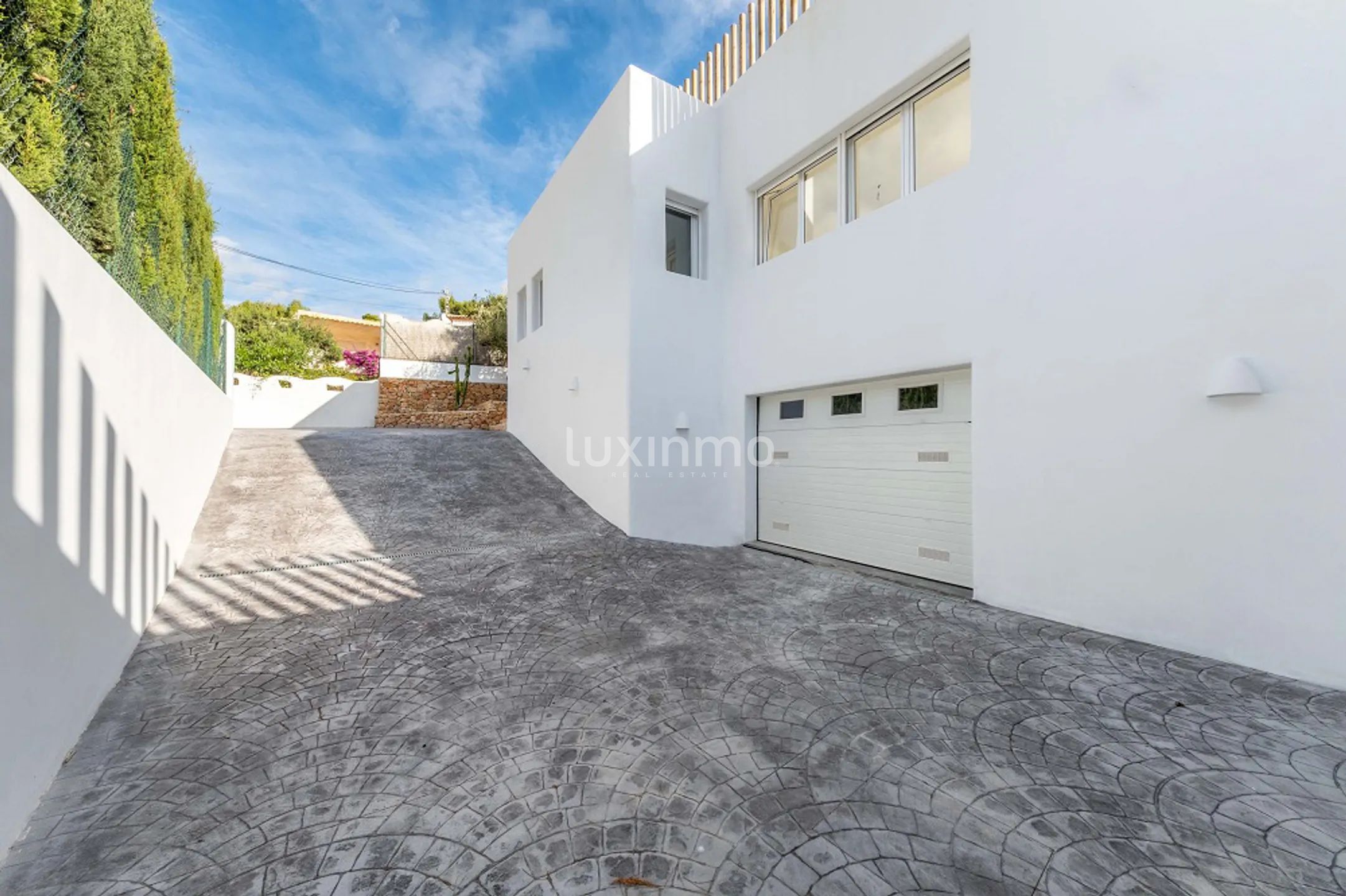 Maison neuve de style ibiza avec vue sur la mer à La Fustera, Benissa — photo 38