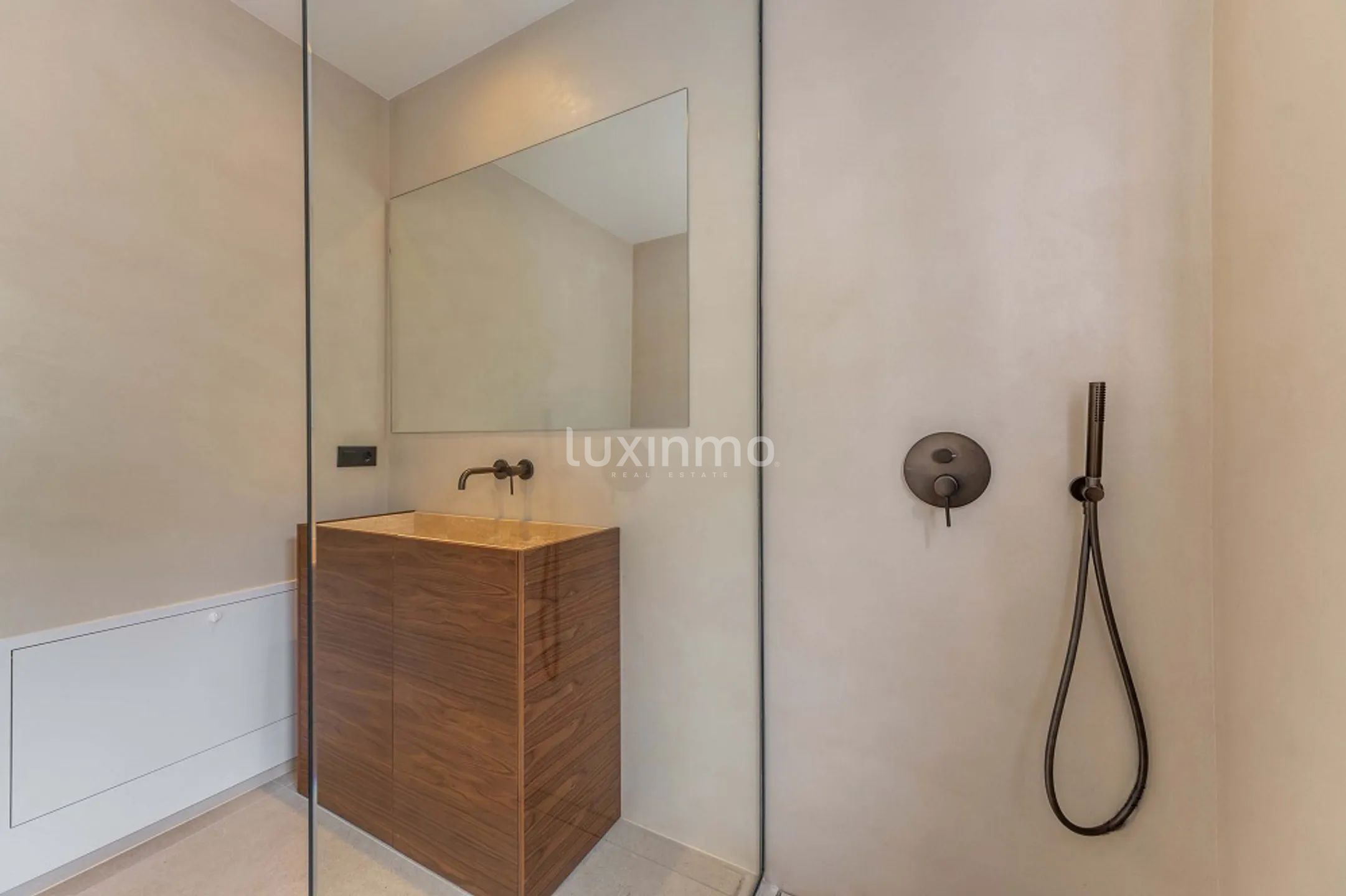 Maison neuve de style ibiza avec vue sur la mer à La Fustera, Benissa — photo 21