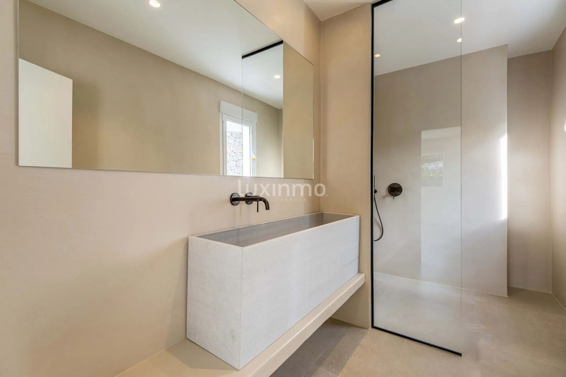 Maison neuve de style ibiza avec vue sur la mer à La Fustera, Benissa — photo 35