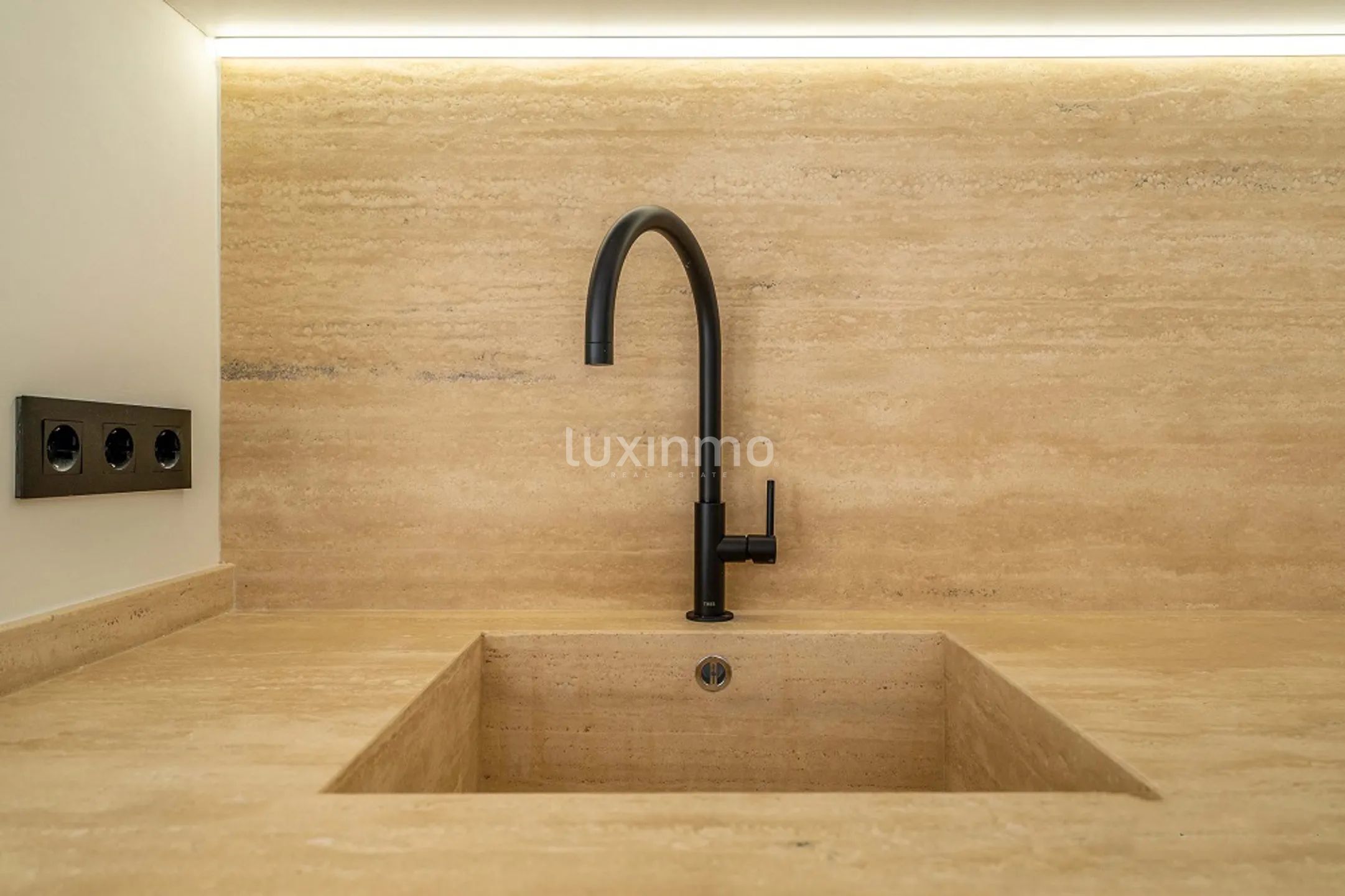 Maison neuve de style ibiza avec vue sur la mer à La Fustera, Benissa — photo 13