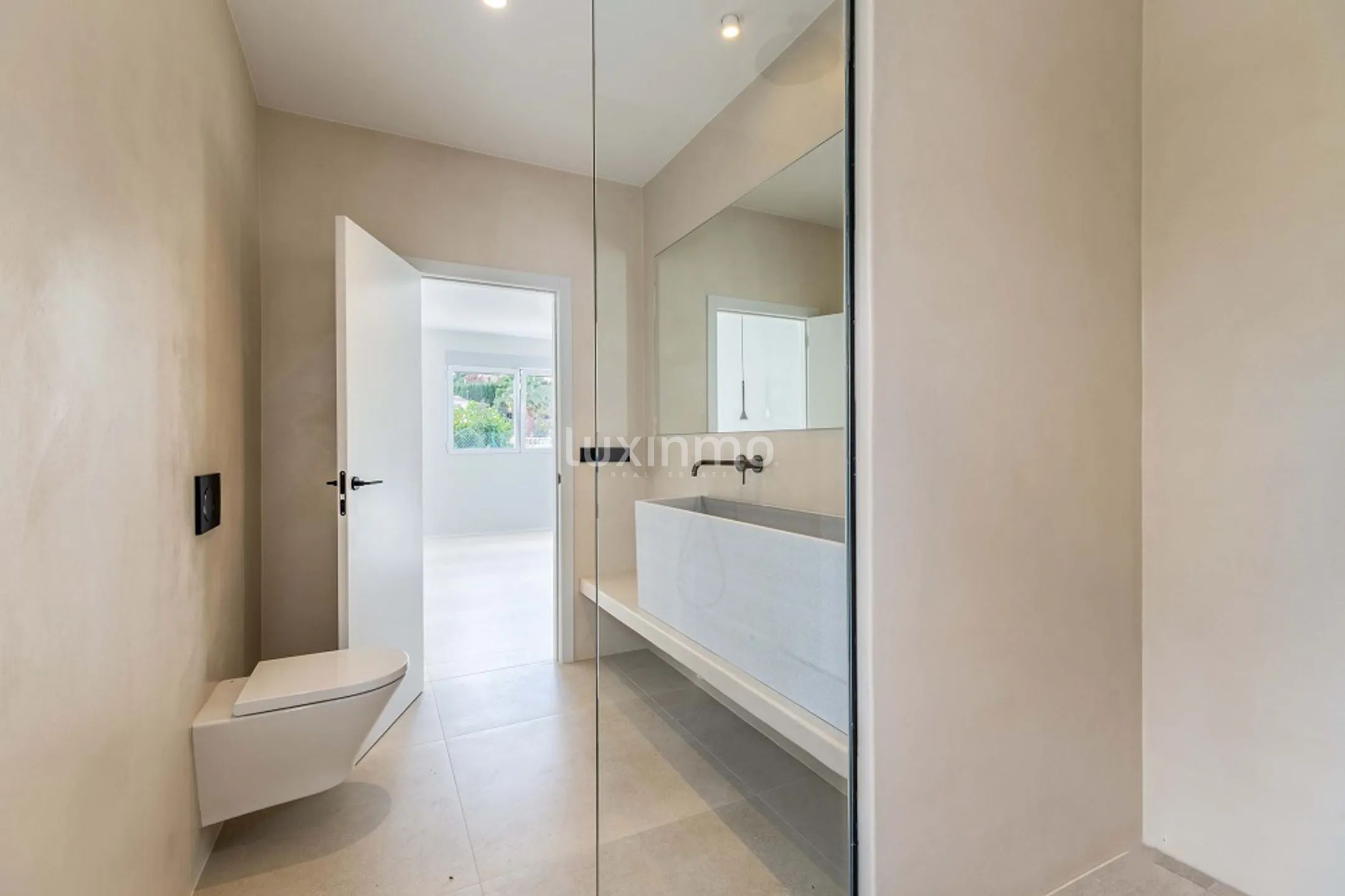 Maison neuve de style ibiza avec vue sur la mer à La Fustera, Benissa — photo 36