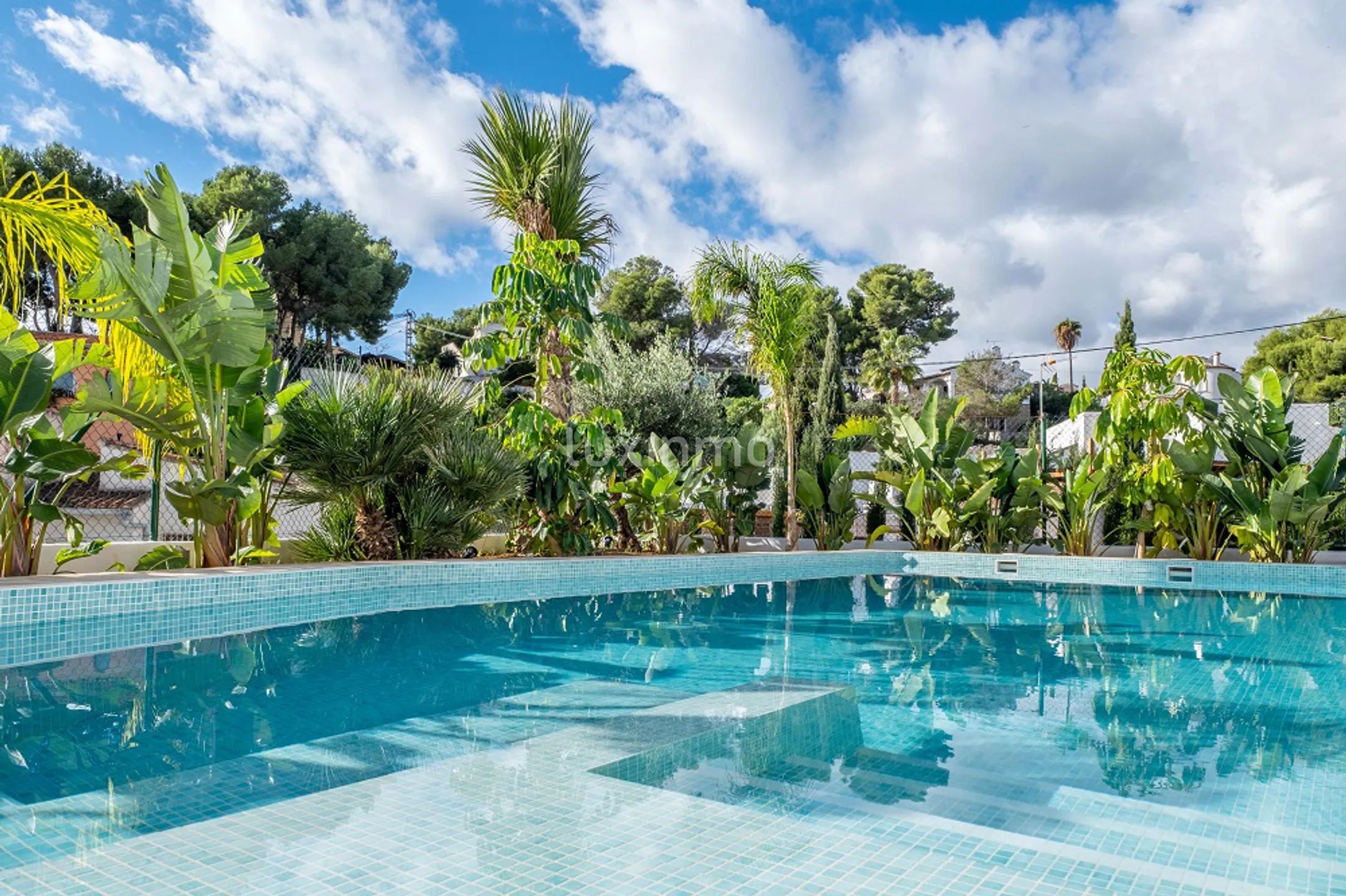 Maison neuve de style ibiza avec vue sur la mer à La Fustera, Benissa — photo 47