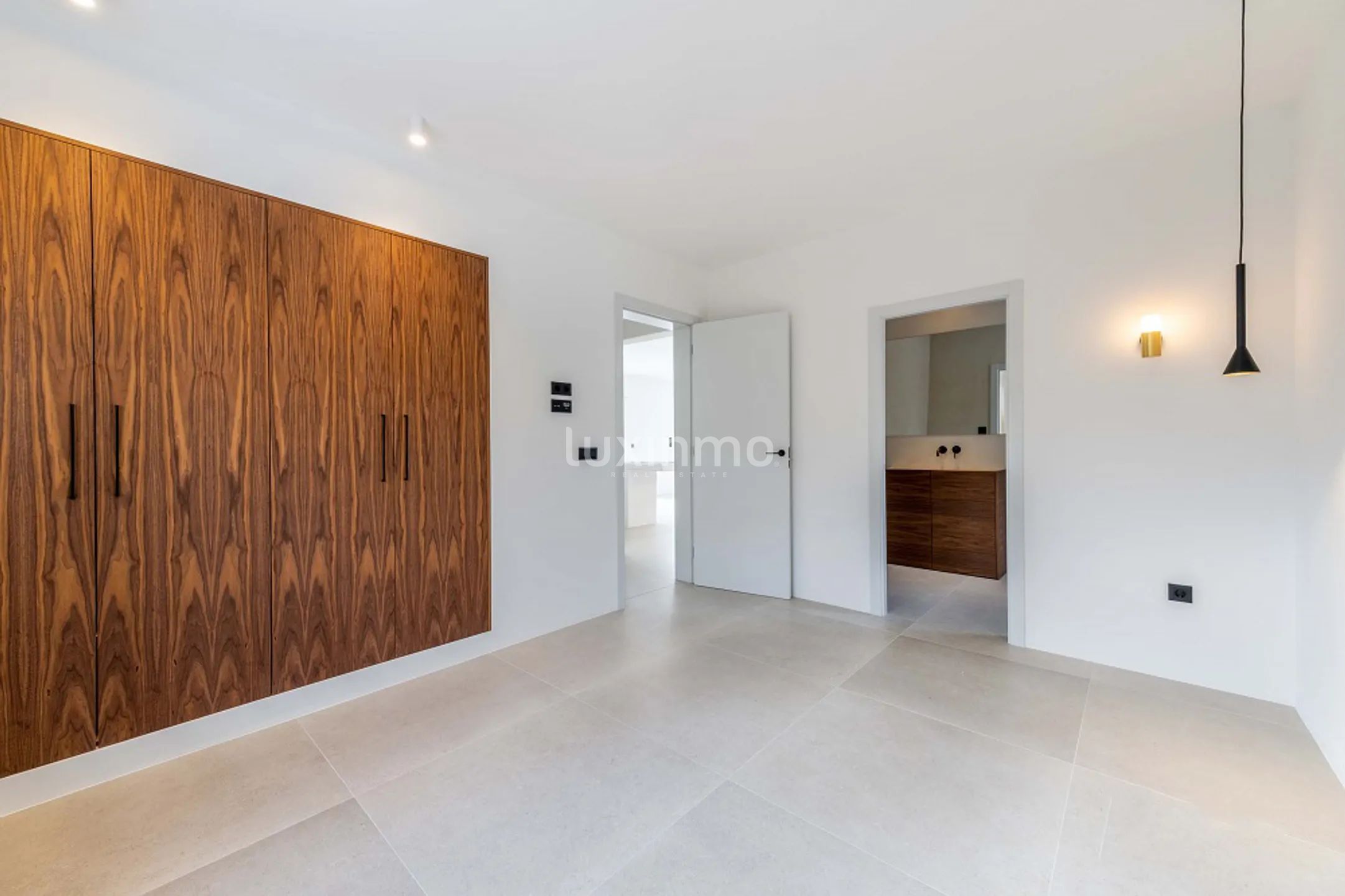 Maison neuve de style ibiza avec vue sur la mer à La Fustera, Benissa — photo 20