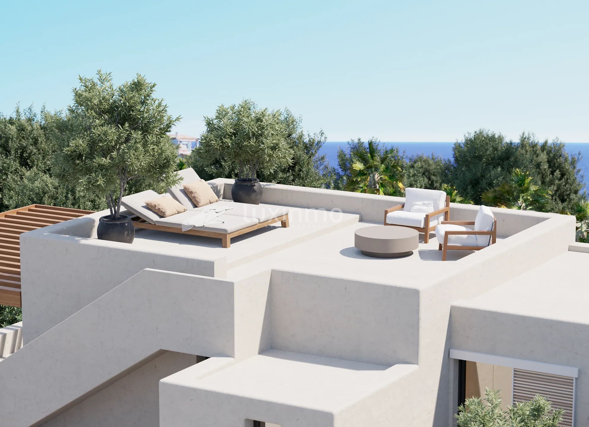 Nouvelle maison moderne jumelée avec piscine privée près de la plage à Port des Torrent, Ibiza — photo 4
