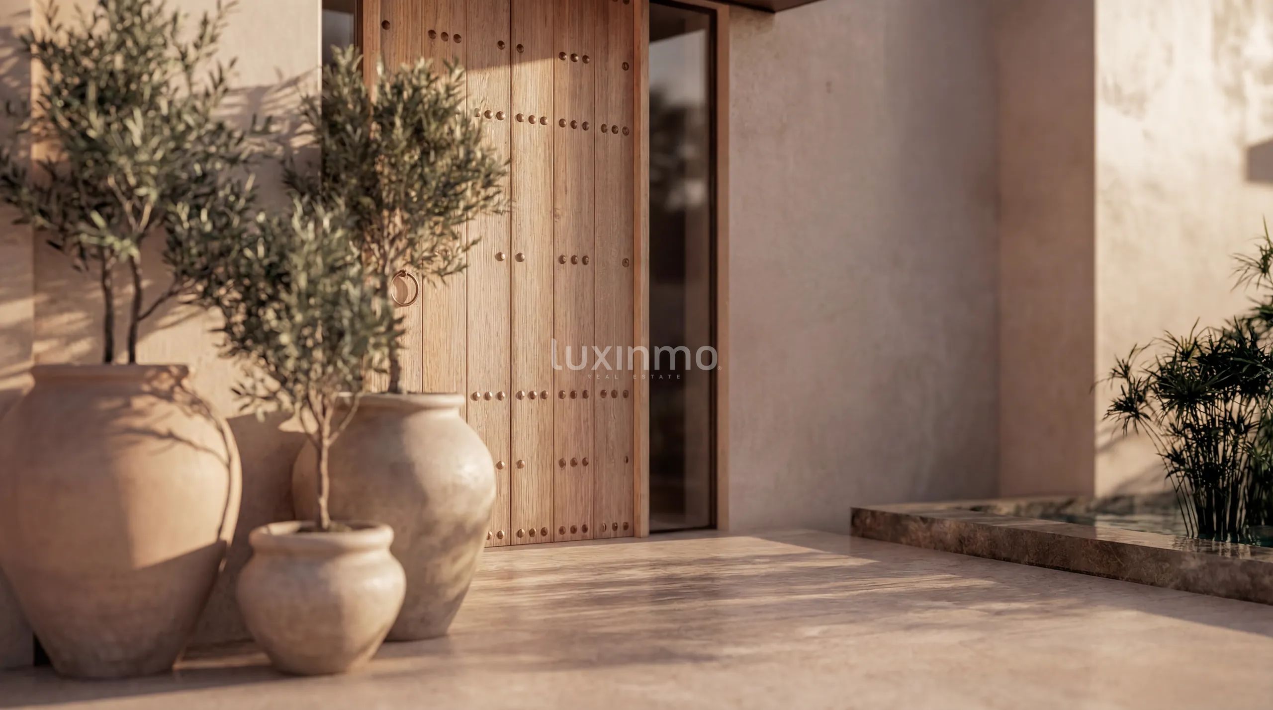 Lujosa villa con vistas al mar y a la puesta de sol en Cala Salada, Ibiza — photo 2