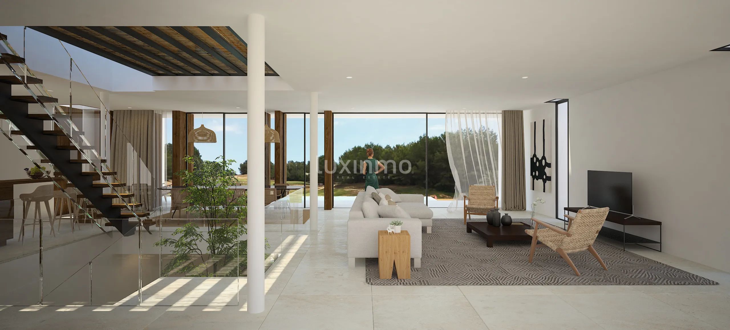 Luxueuse villa avec vue imprenable à Roca Llisa, Santa Eulària — photo 6