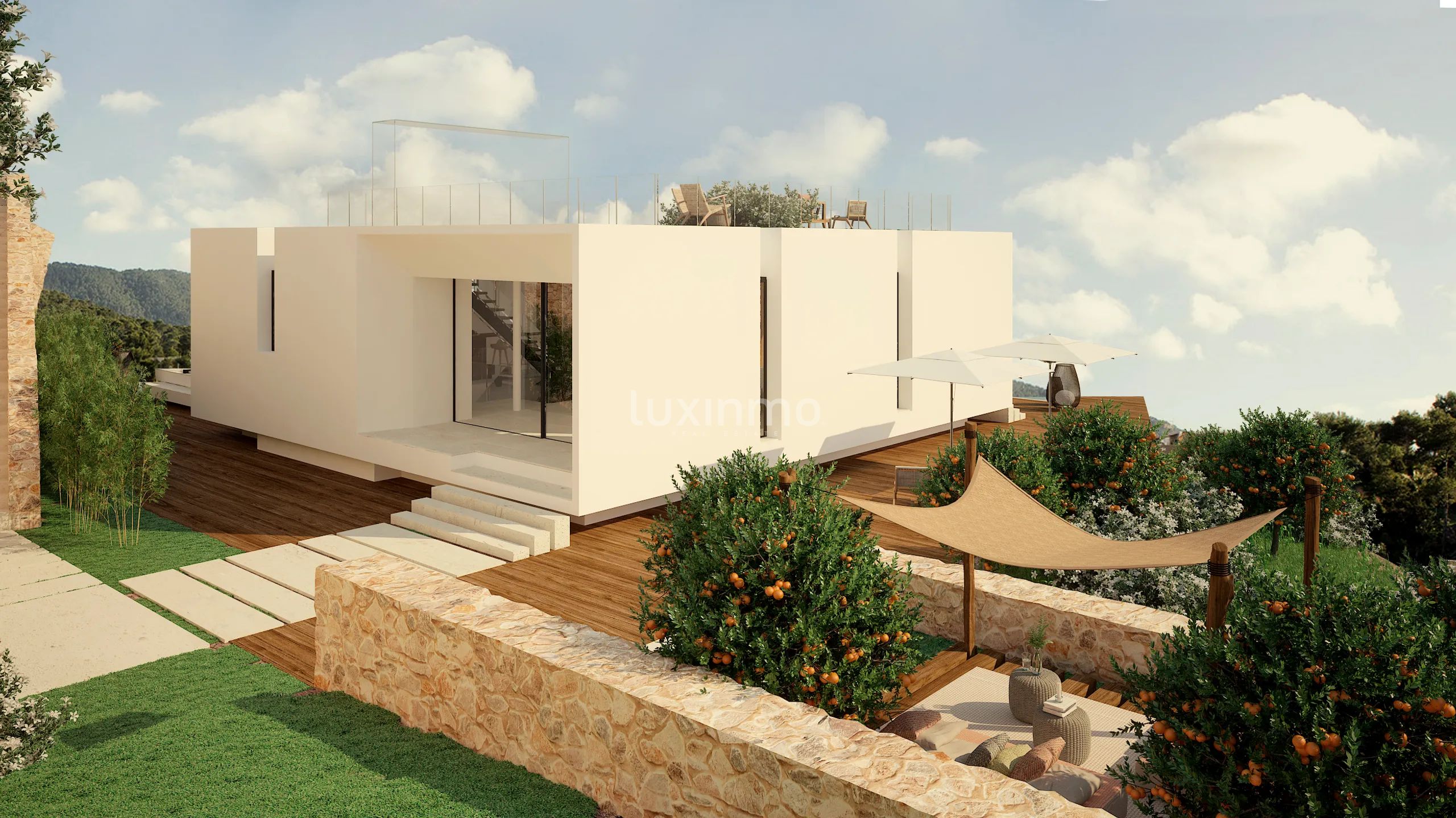 Luxueuse villa avec vue imprenable à Roca Llisa, Santa Eulària — photo 3