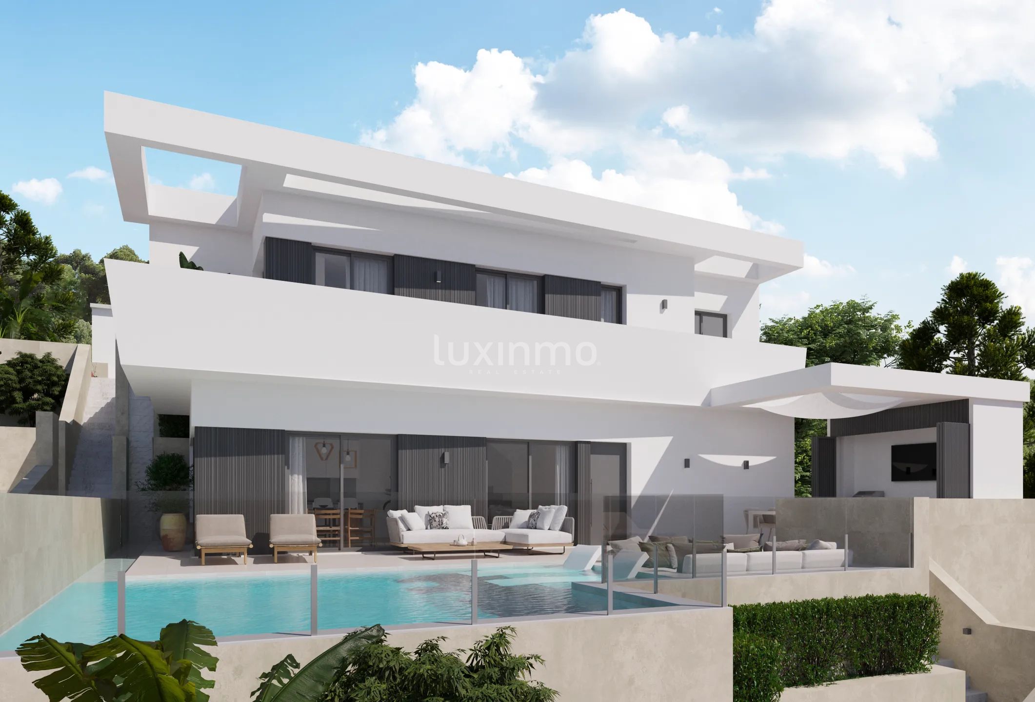 Modern Detached Villa with Private Pool in Paichi, Moraira — photo 1