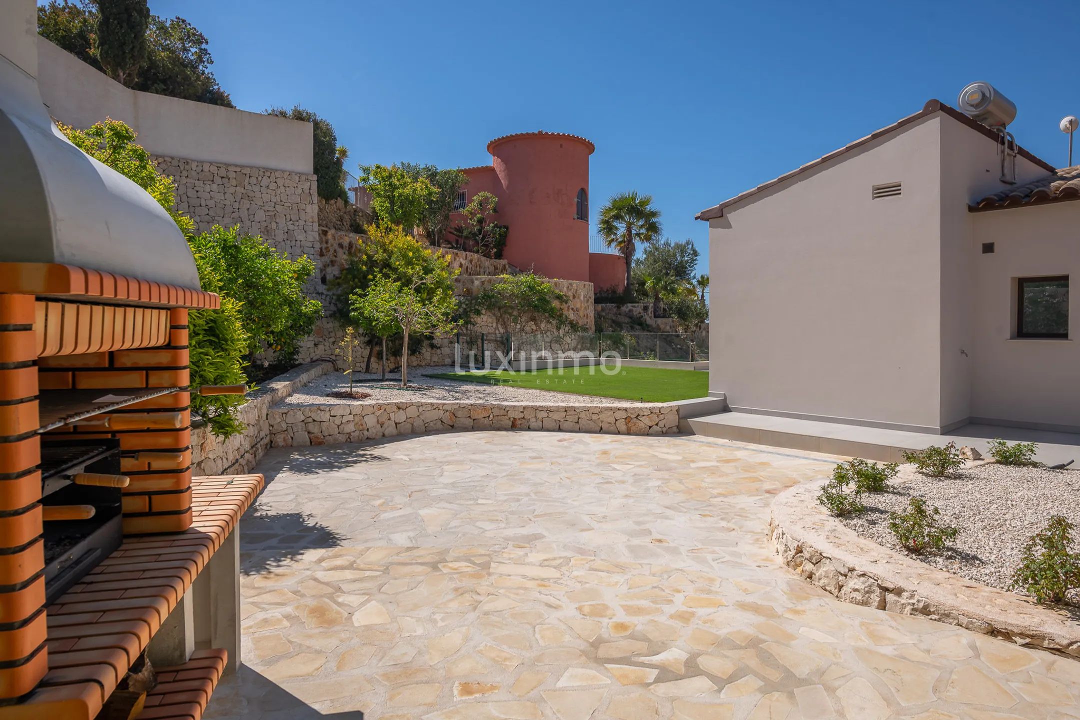 Impresionante chalet mediterráneo con vistas al mar en Benitachell — photo 30
