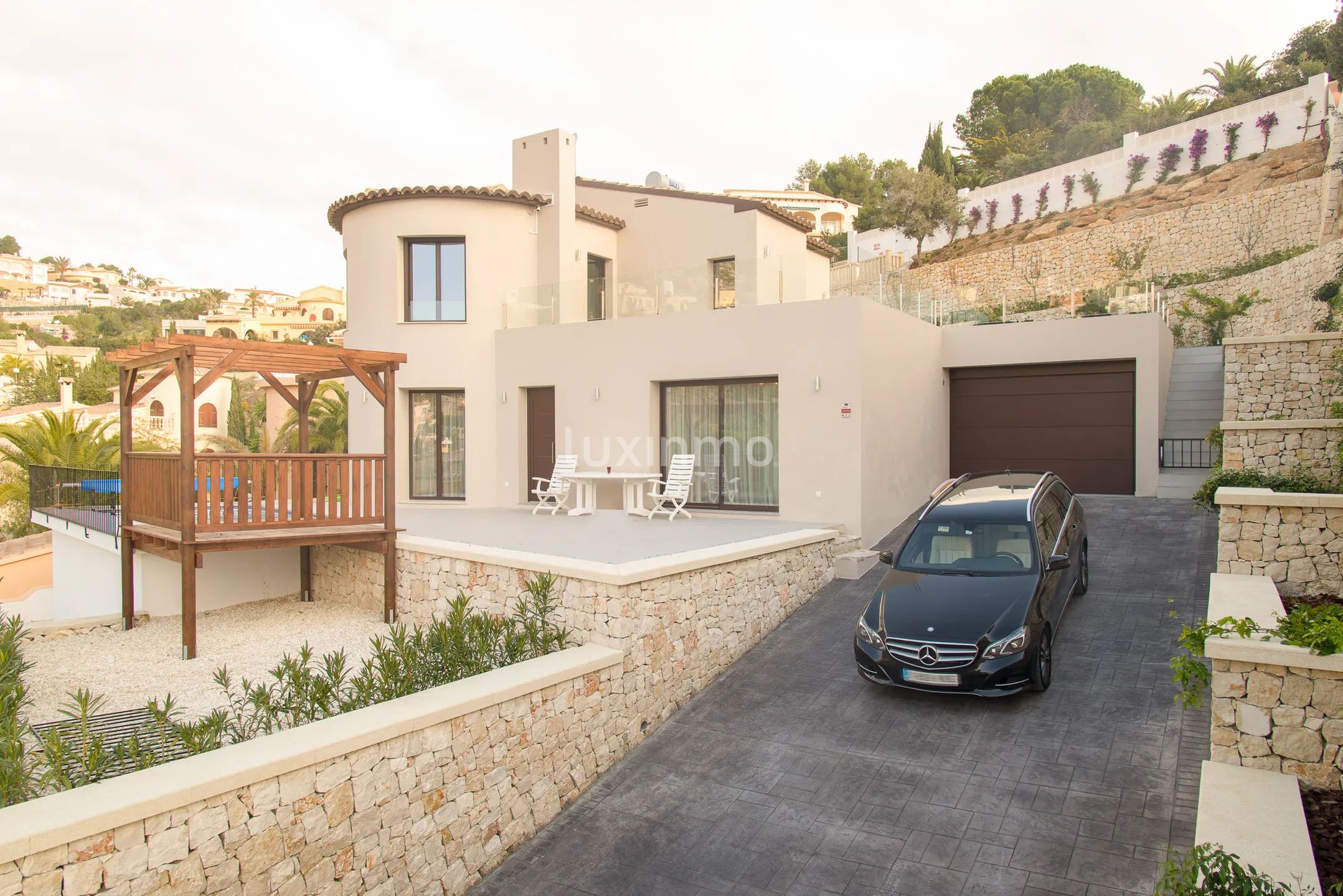 Impresionante chalet mediterráneo con vistas al mar en Benitachell — photo 3
