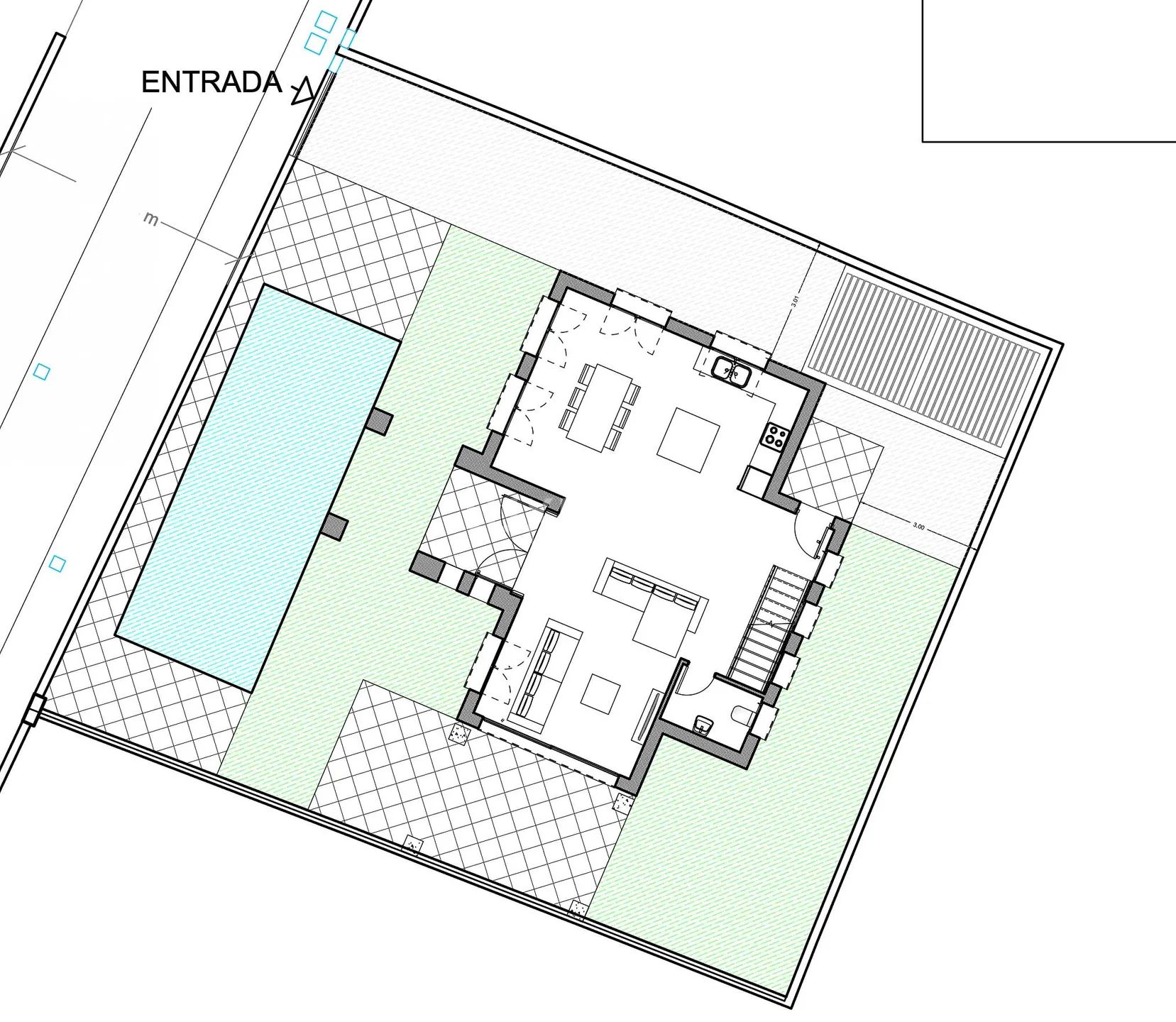Stunning Modern Mediterranean Detached House in Pedreguer — Floor Plan 2