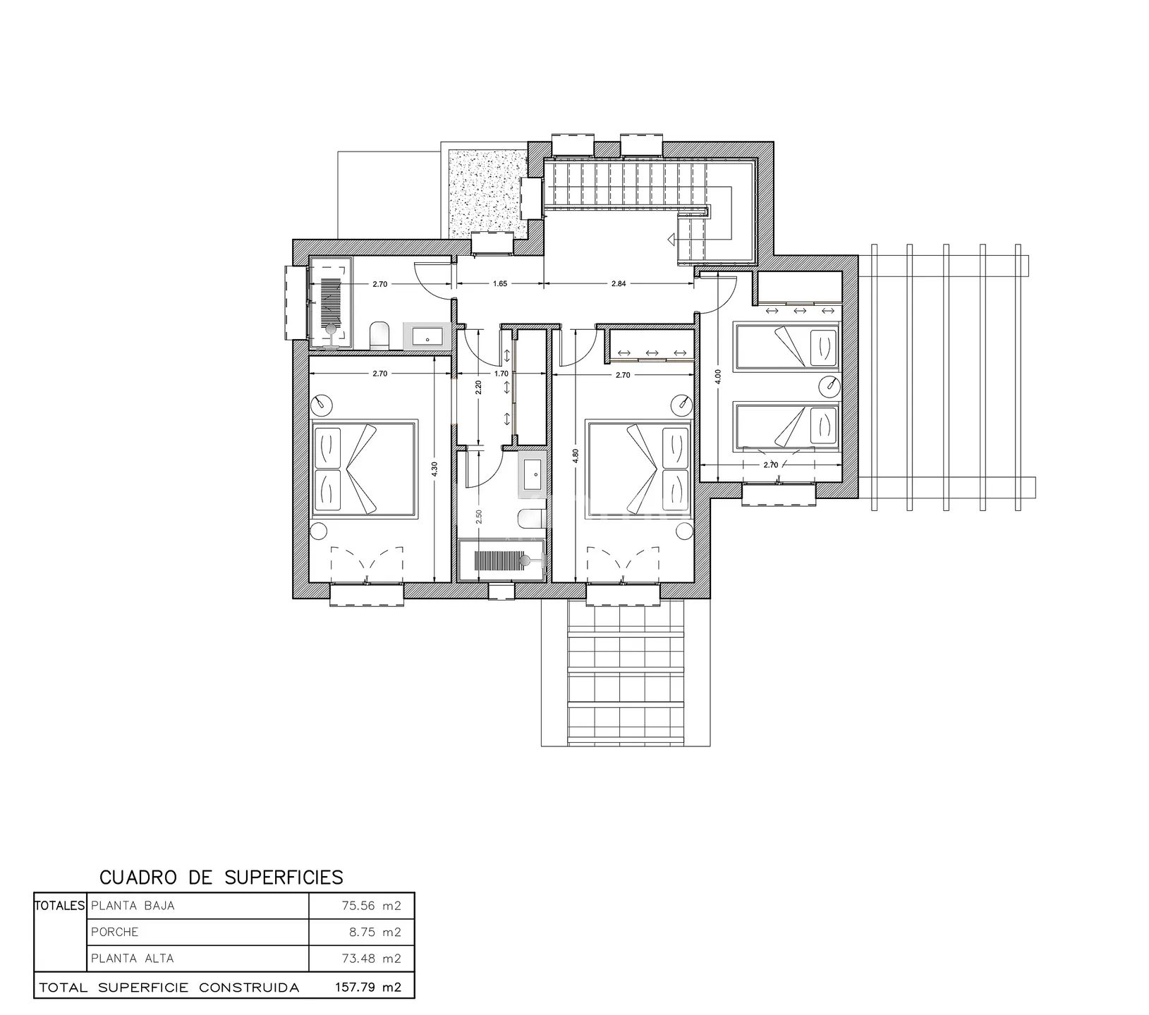 Stunning Modern Mediterranean Detached House in Pedreguer — Floor Plan 1