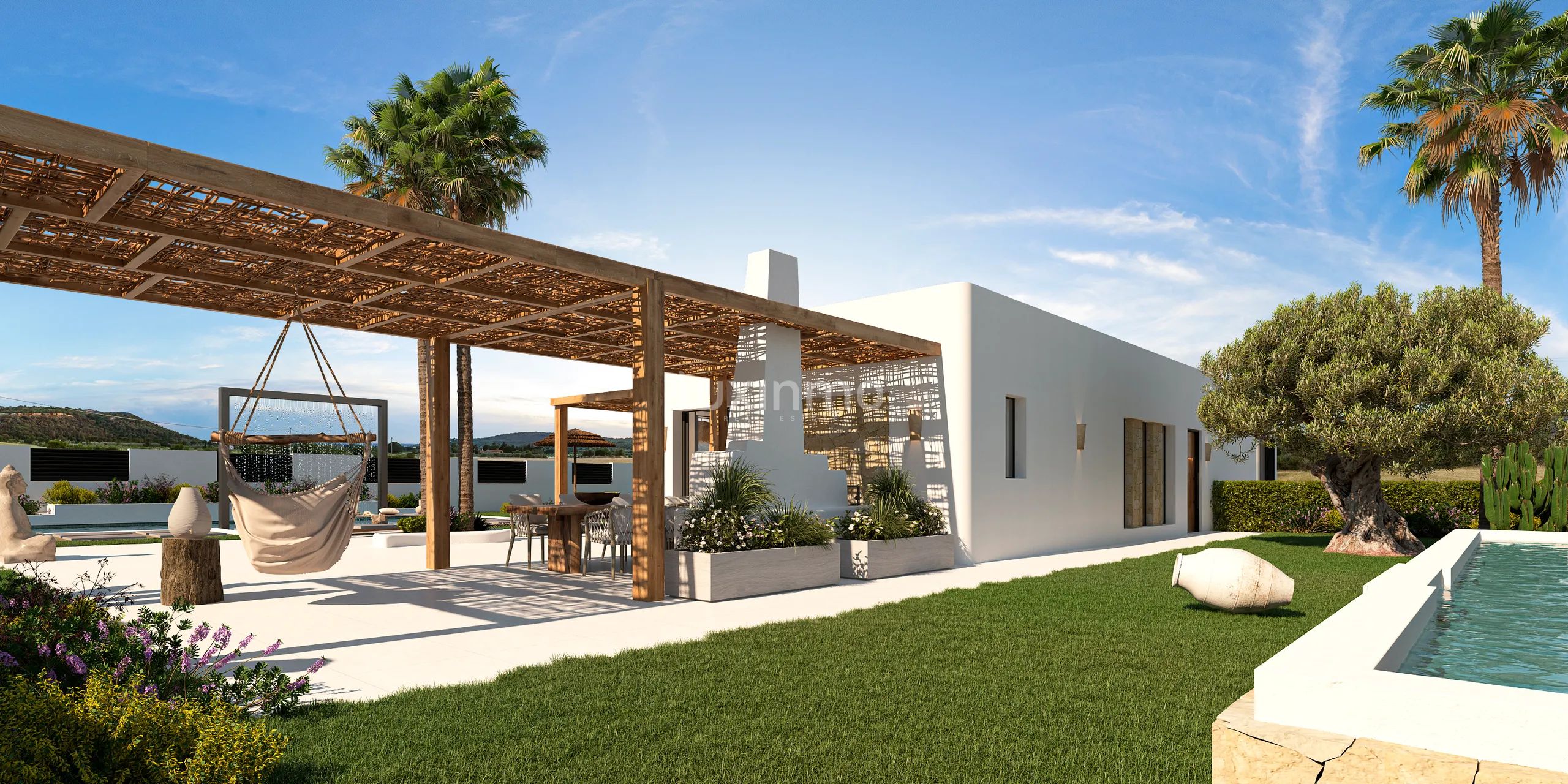 Modern Mediterranean House with Sea Views in Pedreguer — photo 1