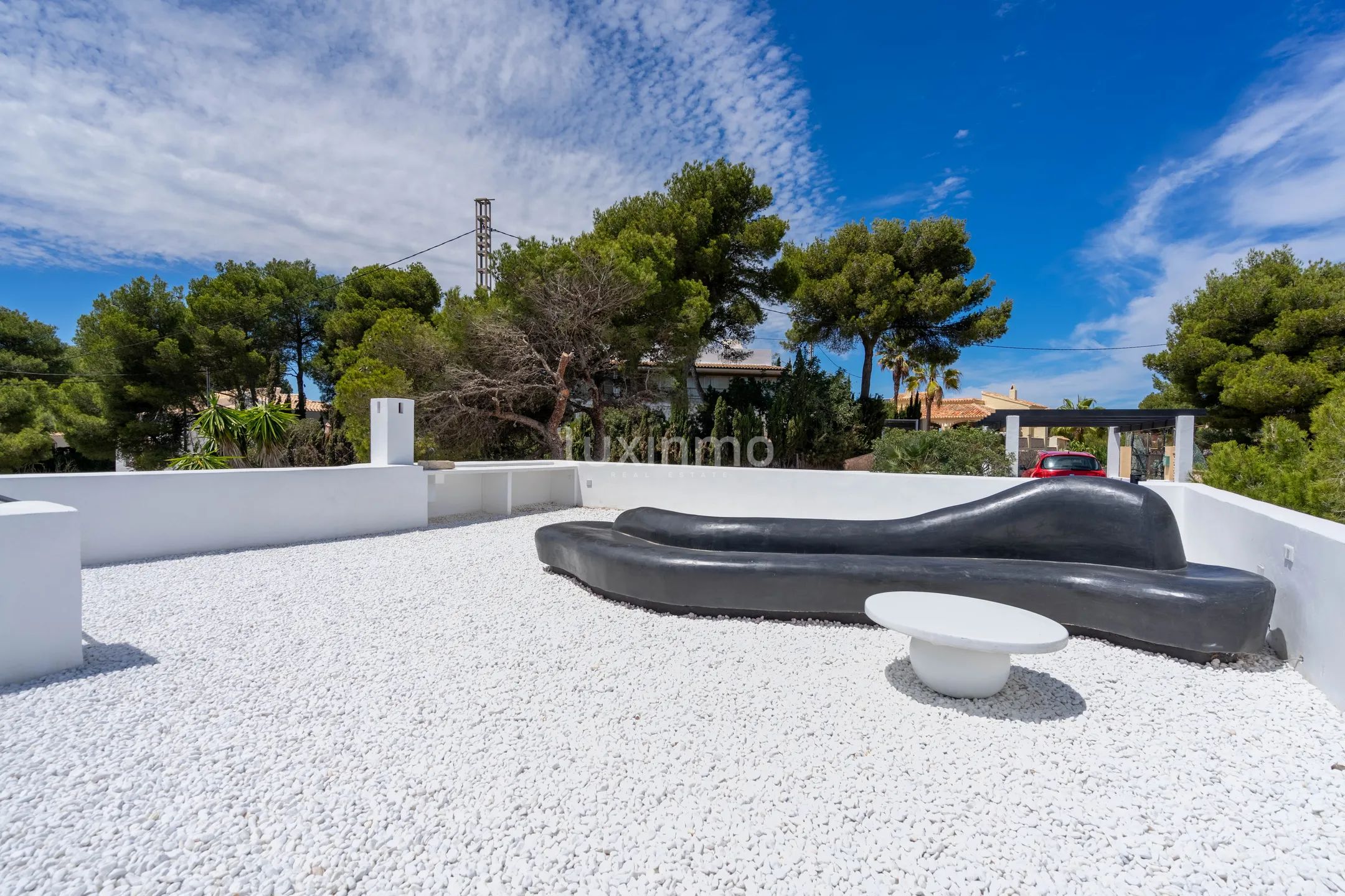 Atemberaubende 4-Schlafzimmer-Villa im Ibiza-Stil mit Meerblick in Jávea — photo 35