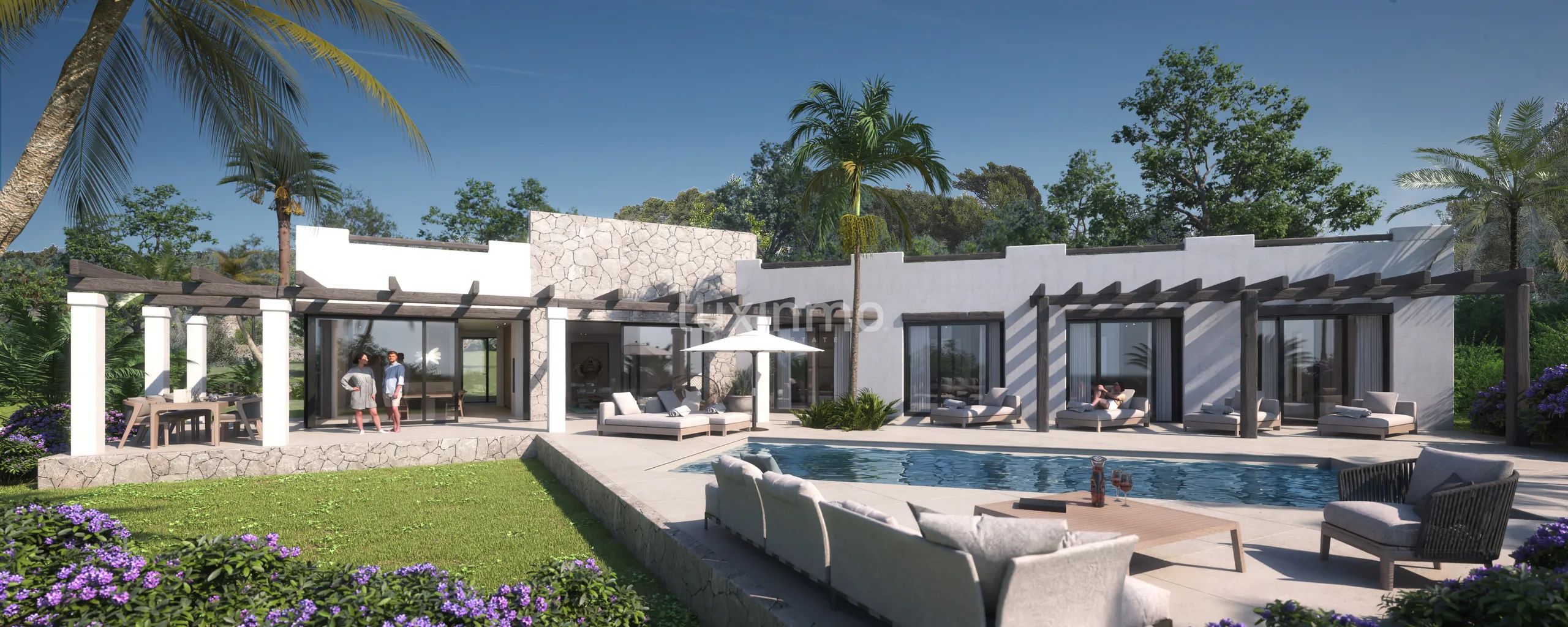 Luxurious new build vila in Santa Gertrudis with mountain views — photo 1