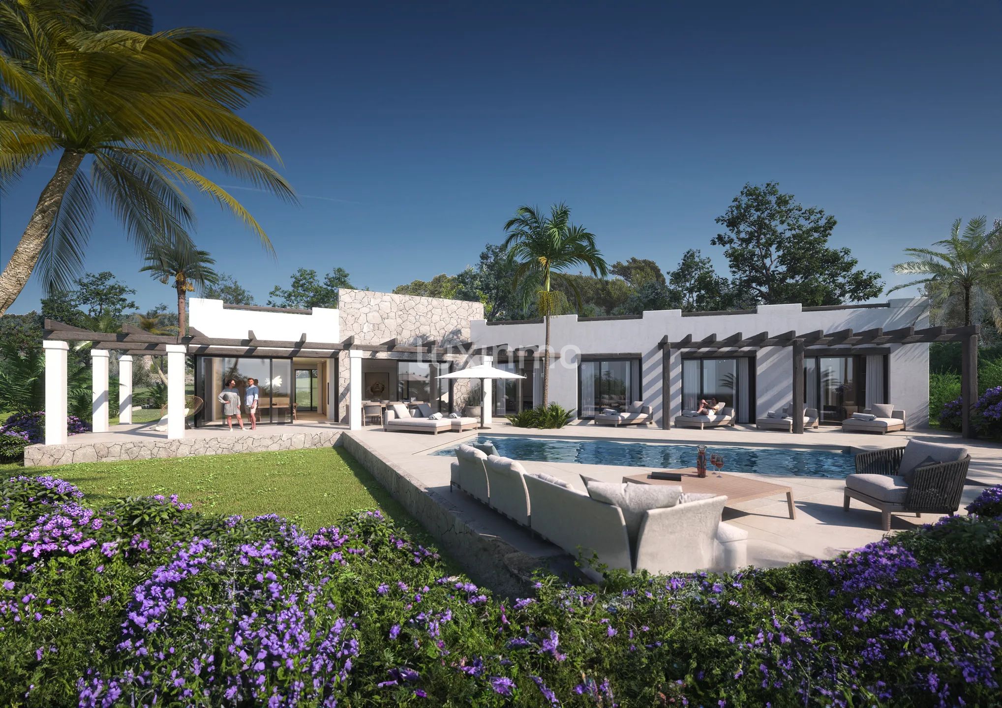 Luksuriøs, nybygd villa i Santa Gertrudis med fjellutsikt — photo 2