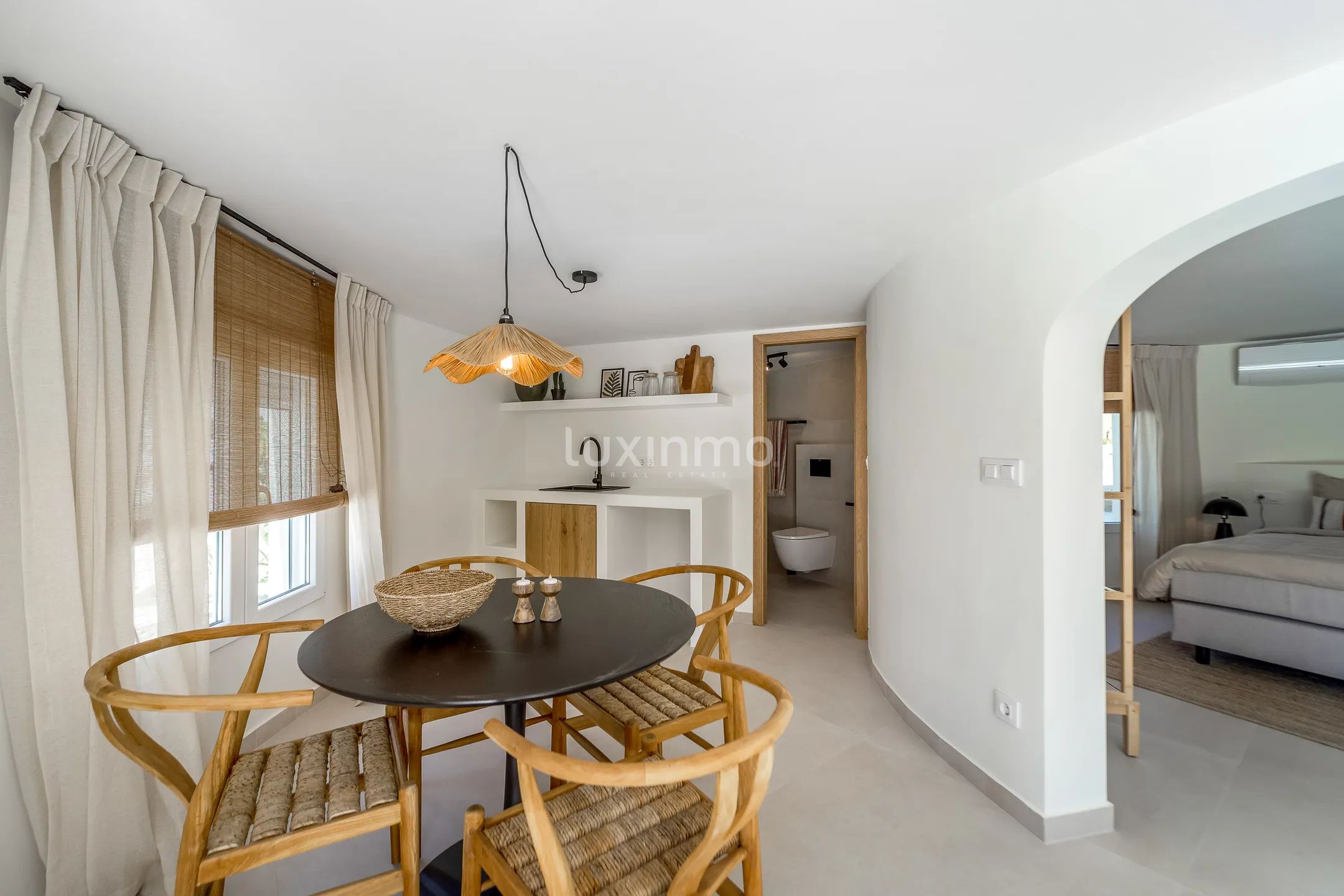 Modern Ibiza style detached house with stunning views in Calpe — photo 5