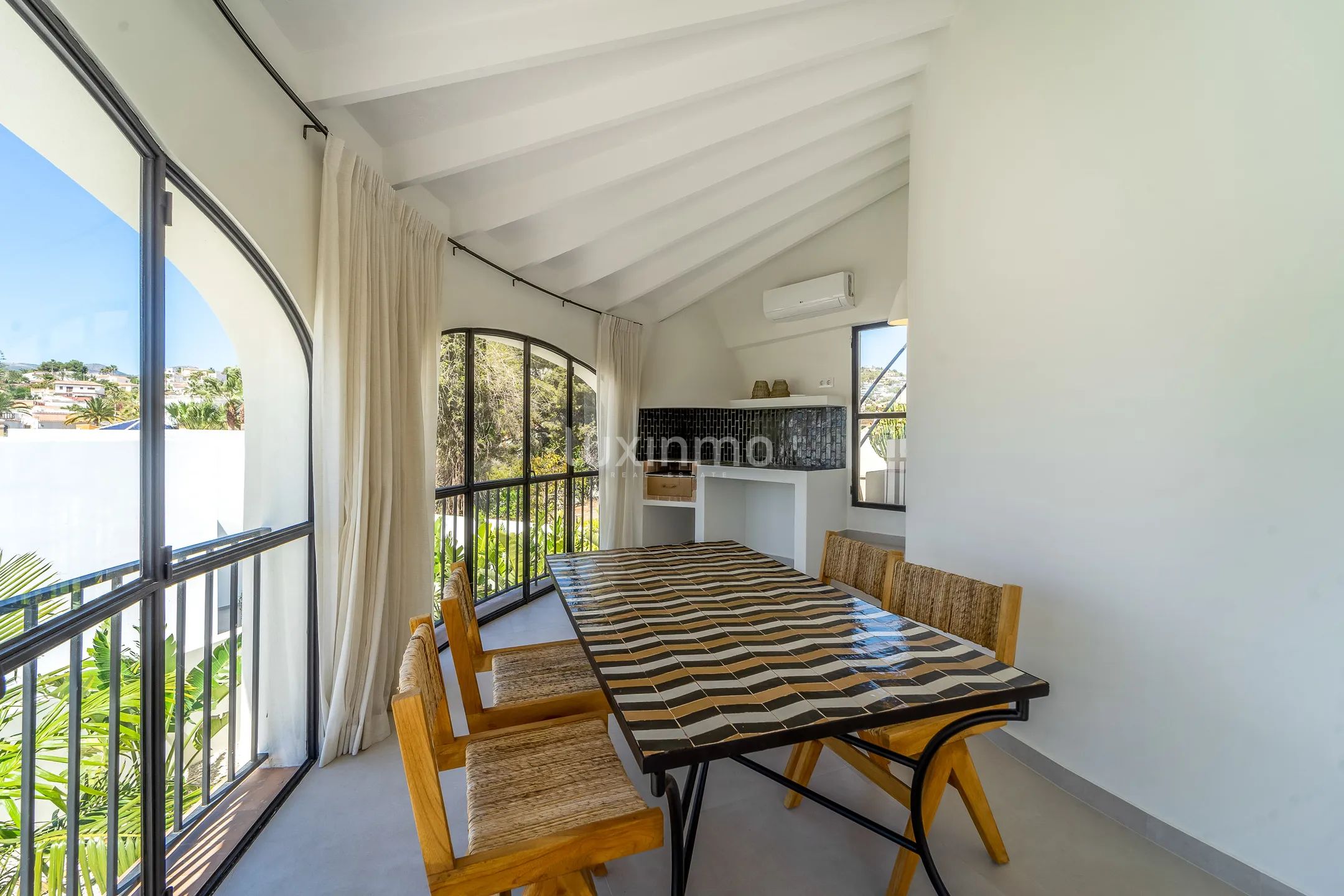 Modern Ibiza style detached house with stunning views in Calpe — photo 13