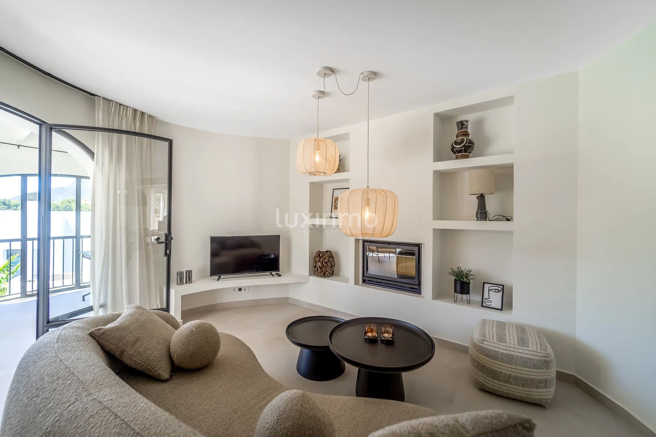 Modern Ibiza style detached house with stunning views in Calpe — photo 15