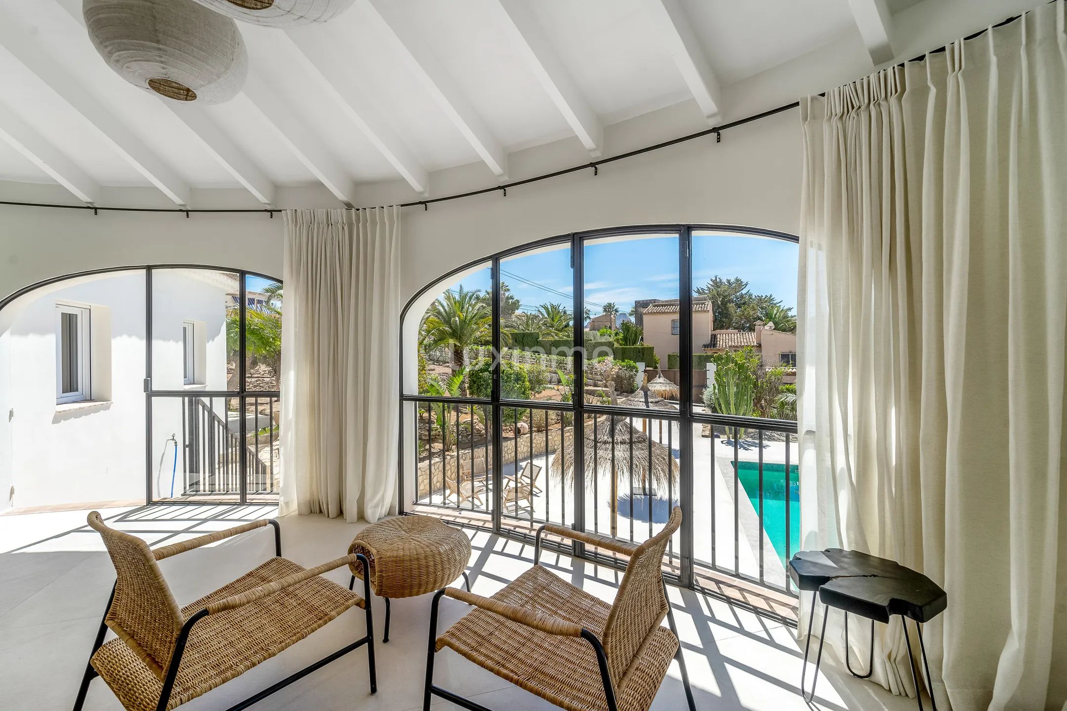 Modern Ibiza style detached house with stunning views in Calpe — photo 11