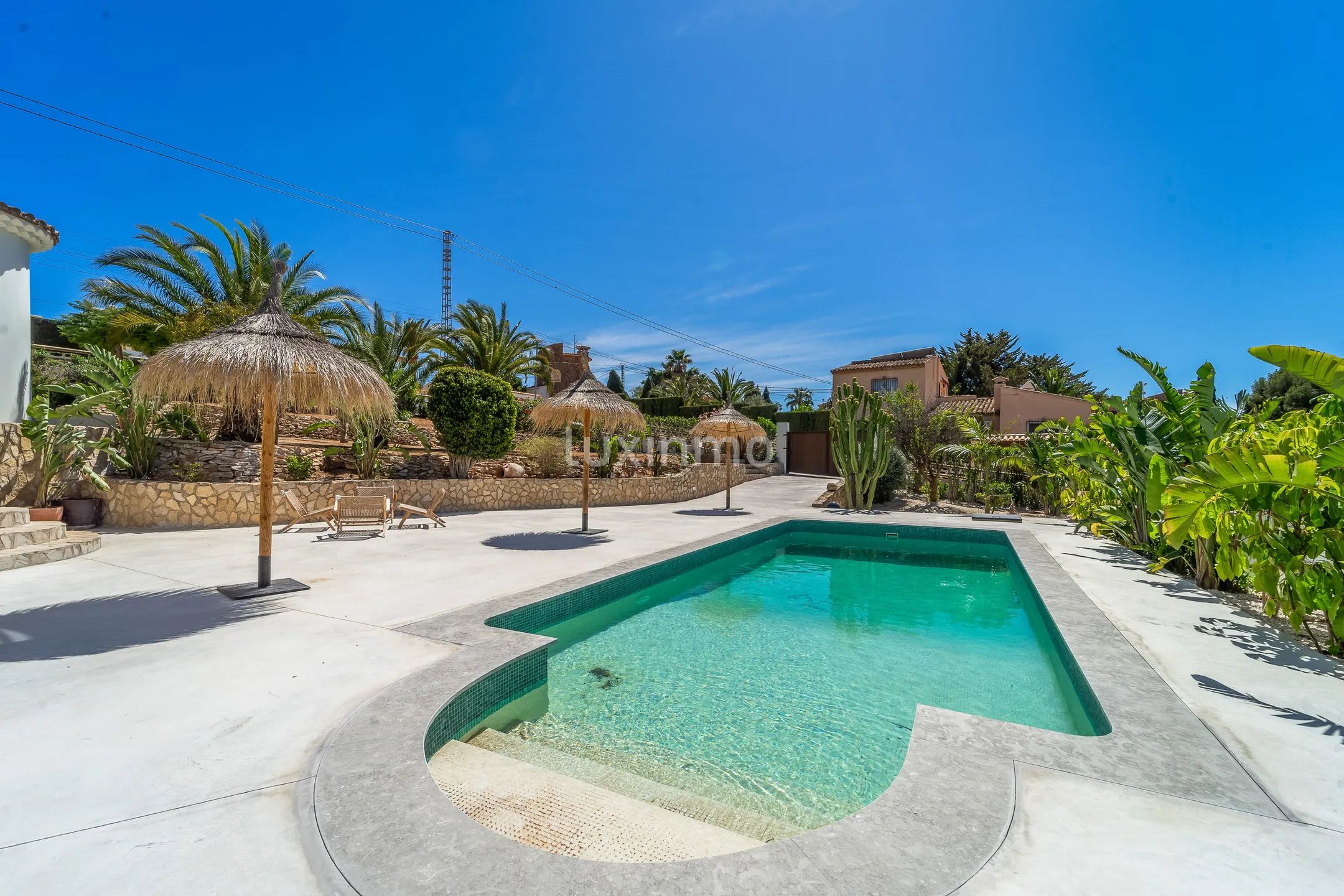 Modern Ibiza style detached house with stunning views in Calpe — photo 10